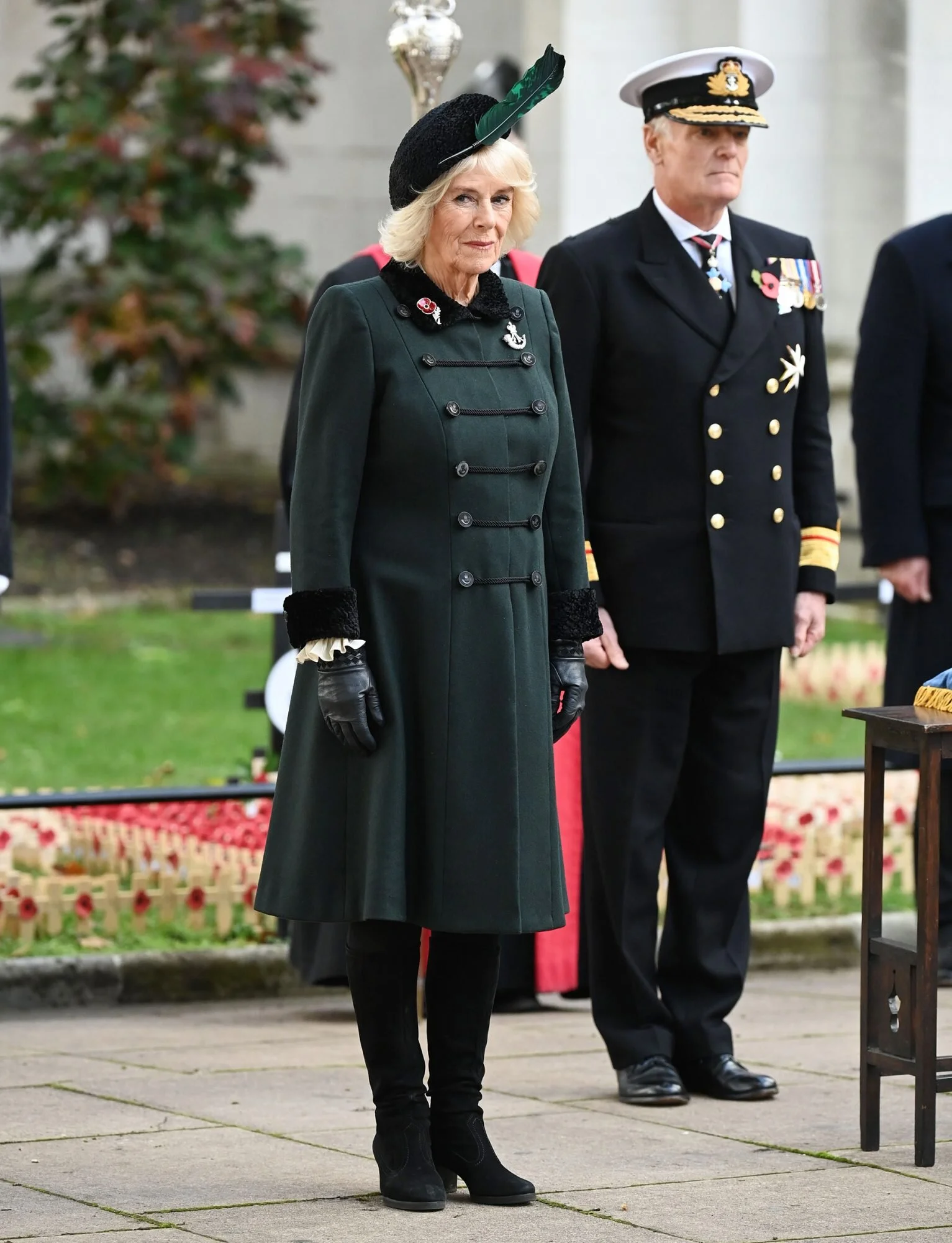 The Duchess of Cornwall Attends the 92nd Field of Remembrance