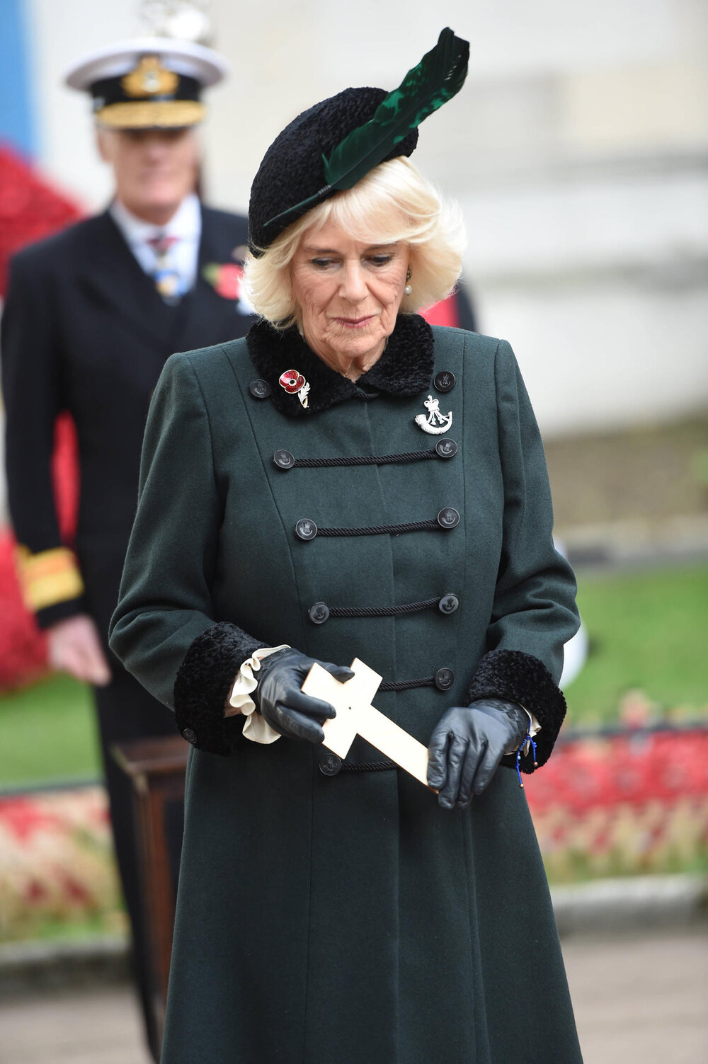 The Duchess of Cornwall Attends the 92nd Field of Remembrance — Royal ...