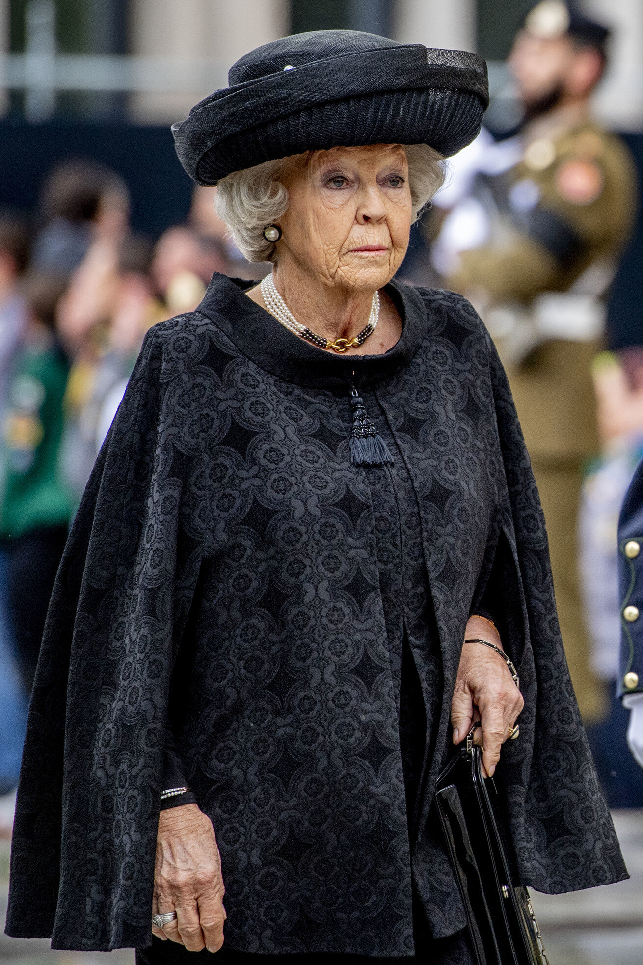 Princess Beatrix Attends Funeral of Grand Duke Jean — Royal Portraits ...