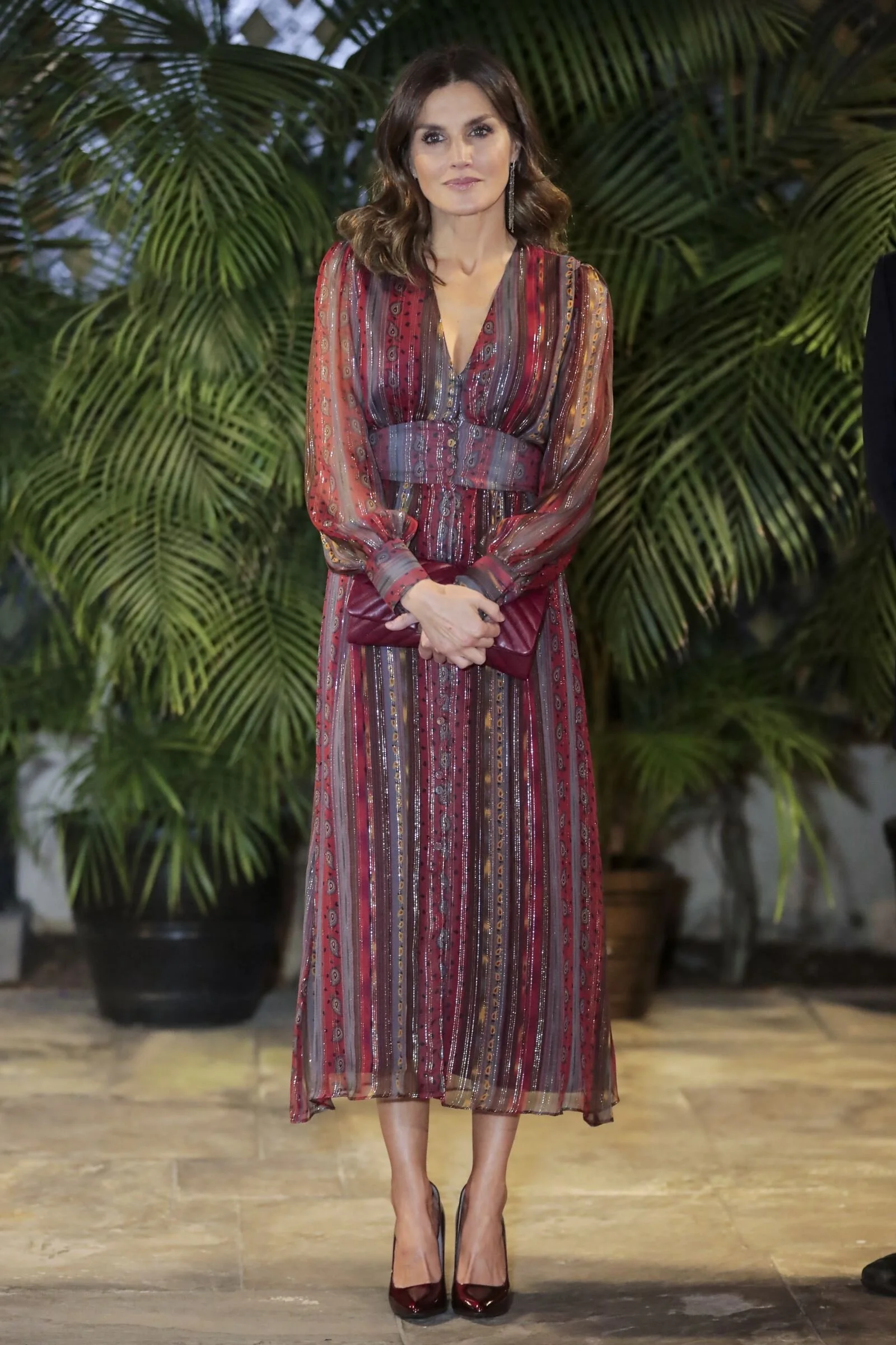 The King and Queen of Spain Attend Reception in Lima, Peru