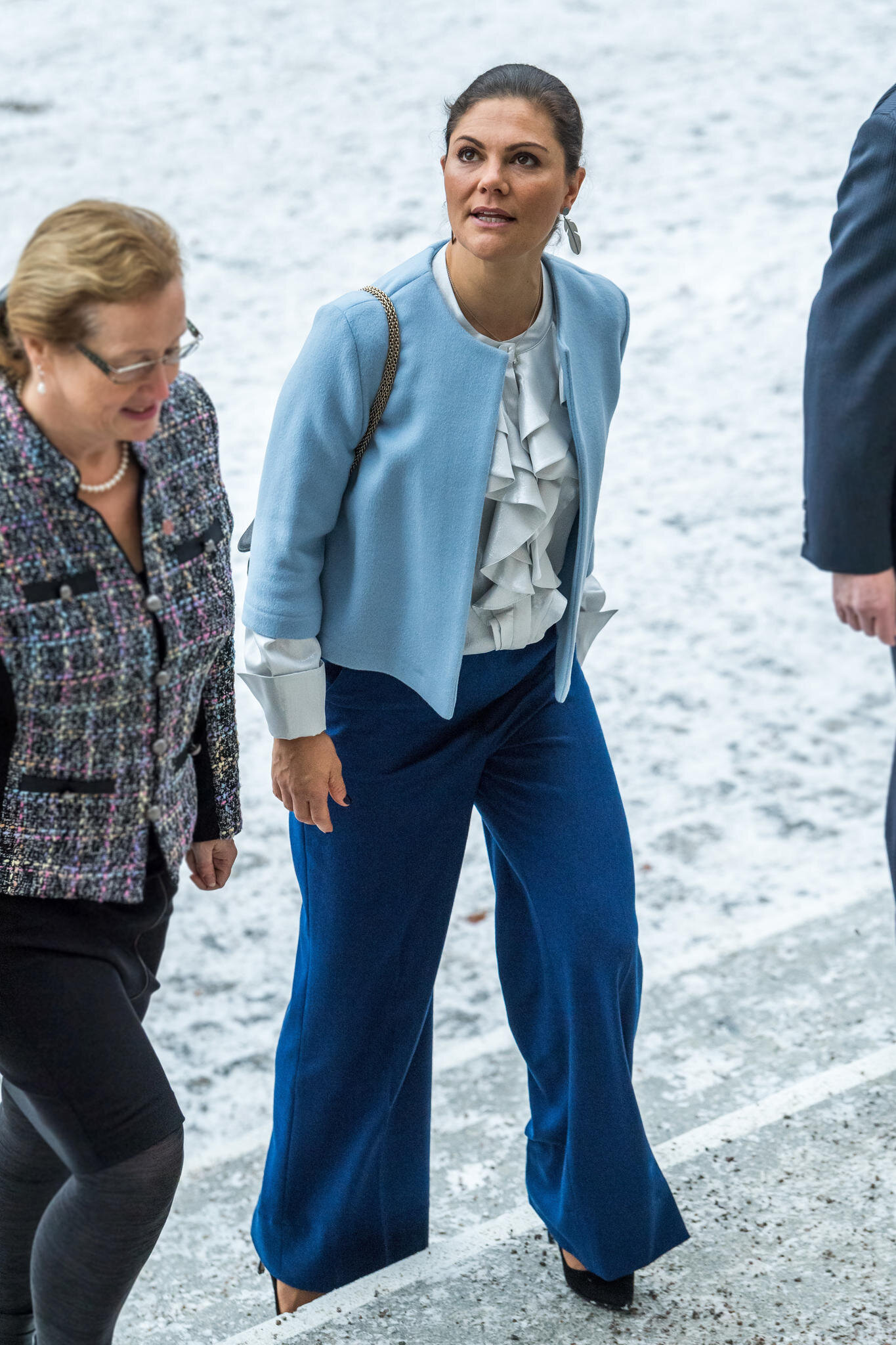 Crown Princess Victoria Attends Lecture at the Uppsala University ...