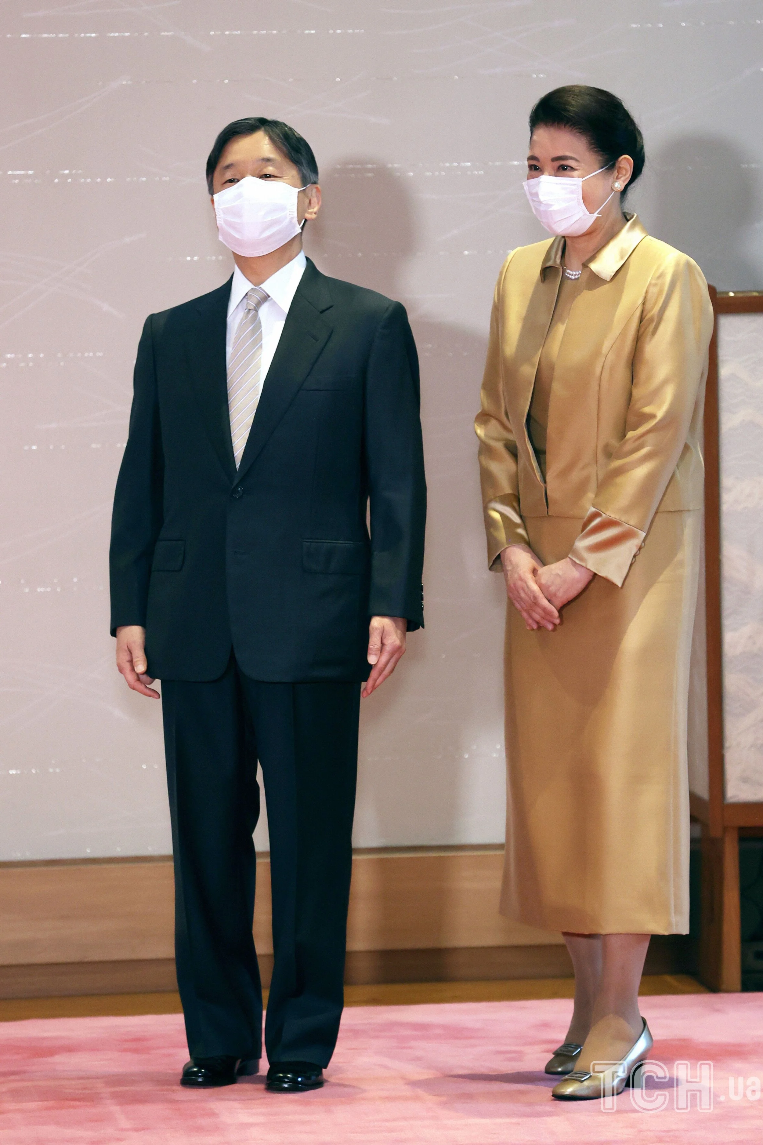 The Emperor and Empress of Japan Receive Cultural Merit Laureates