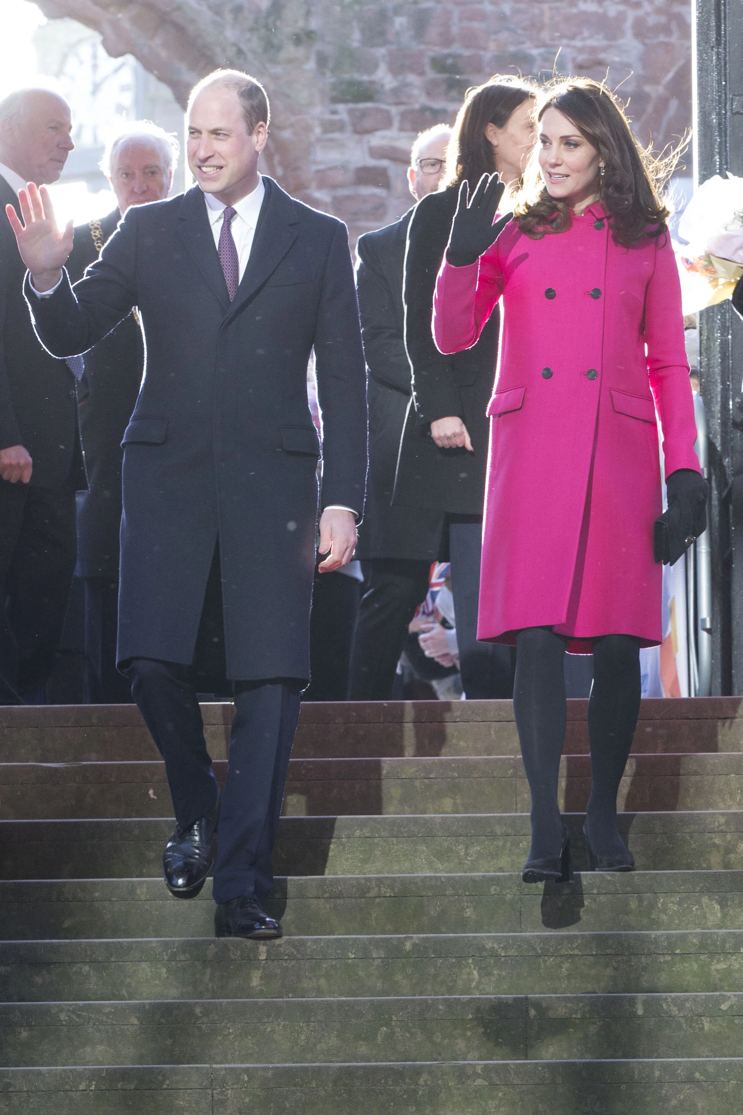 The Duke and Duchess of Cambridge Visit Coventry