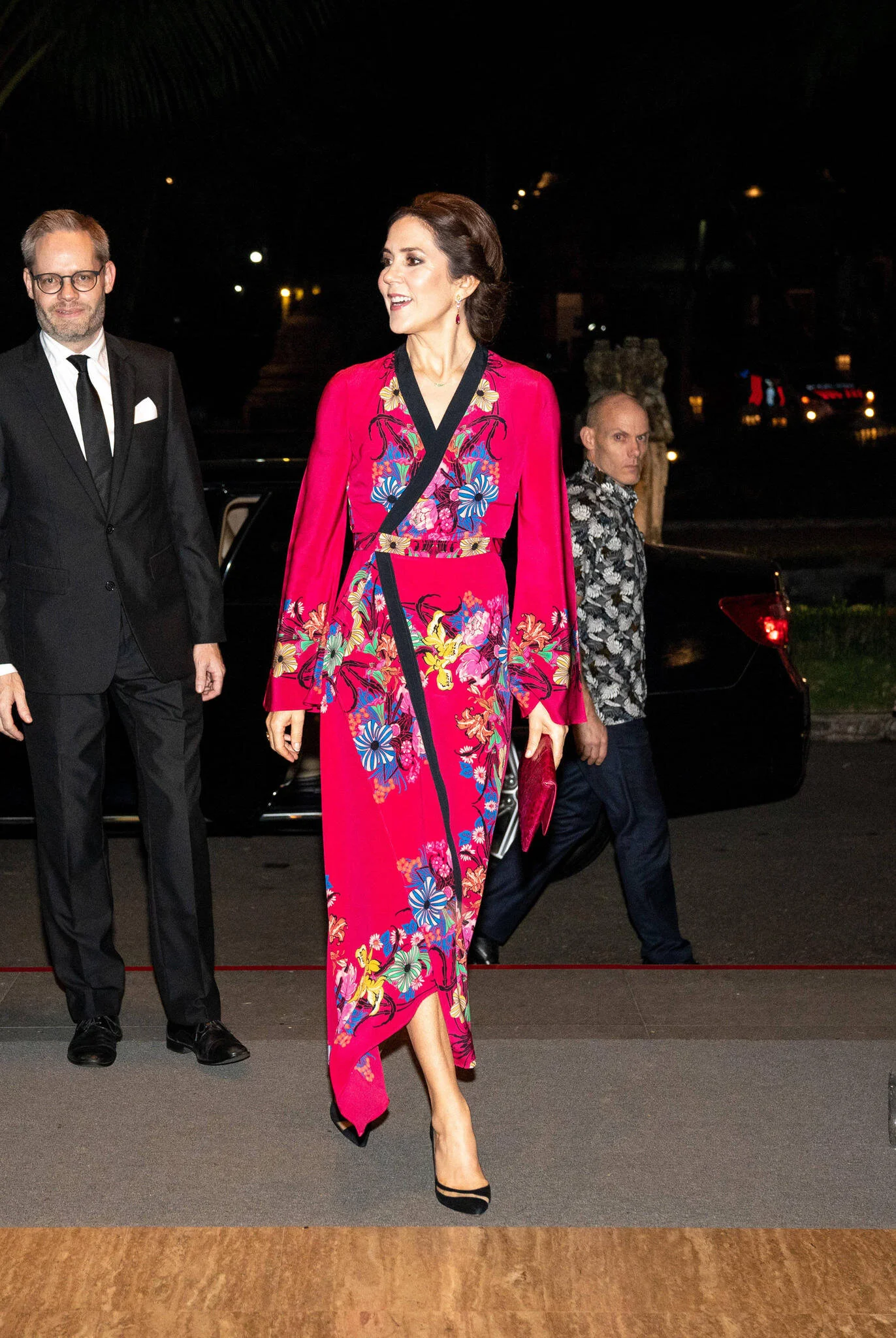 Crown Princess Mary Attends Dinner in Jakarta