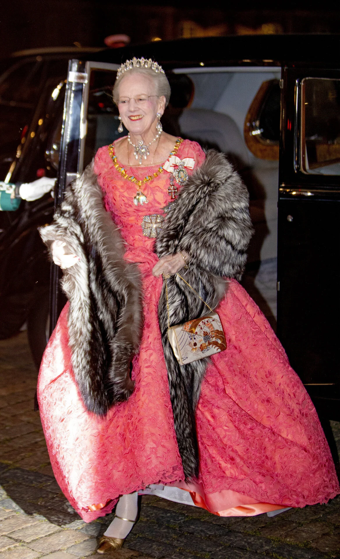 Queen Margrethe II Attends New Year's Reception 2019