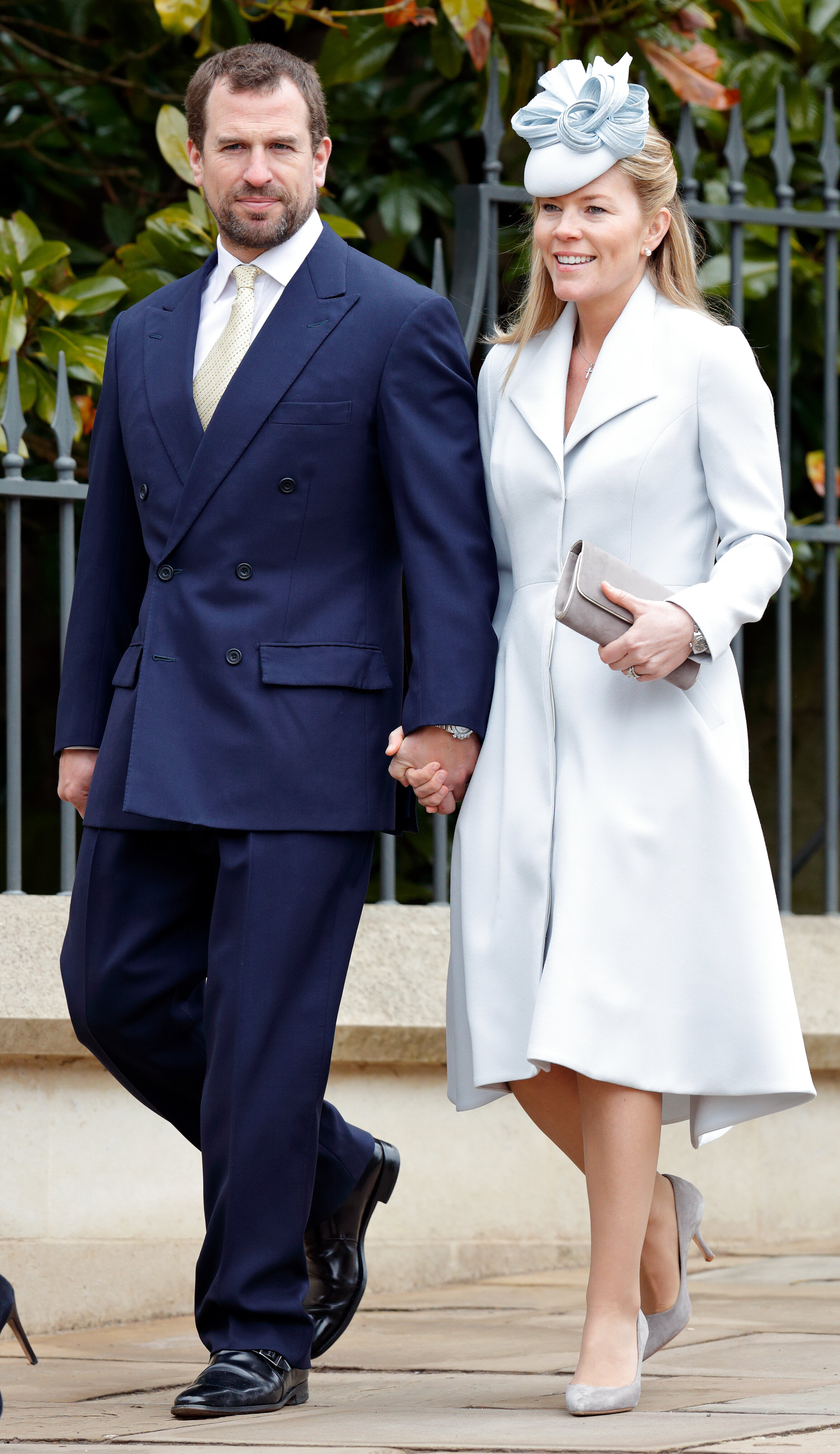 Peter and Autumn Phillips Attend Easter Sunday Service 2018