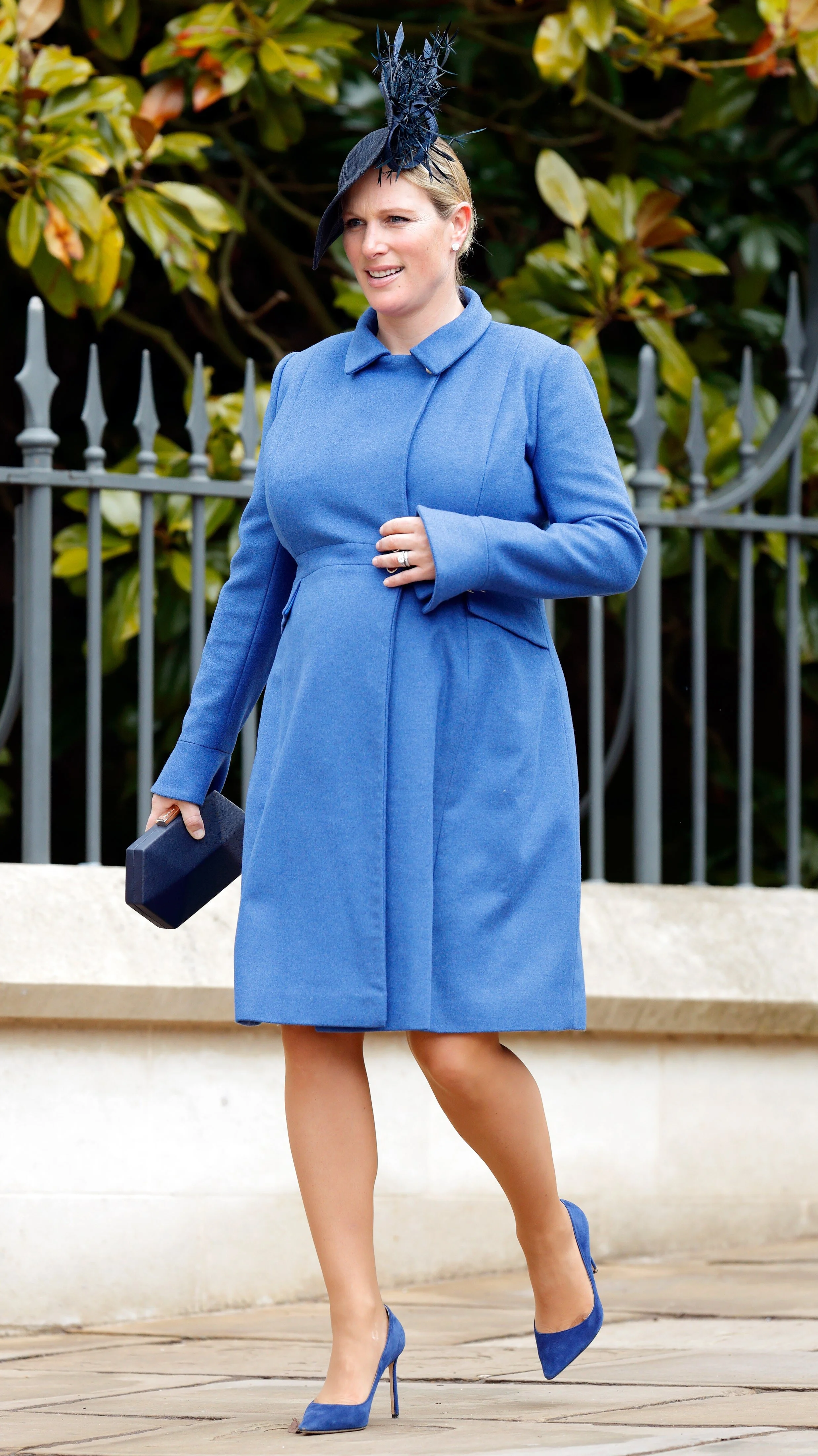 Zara Tindall Attends Easter Sunday Service 2018