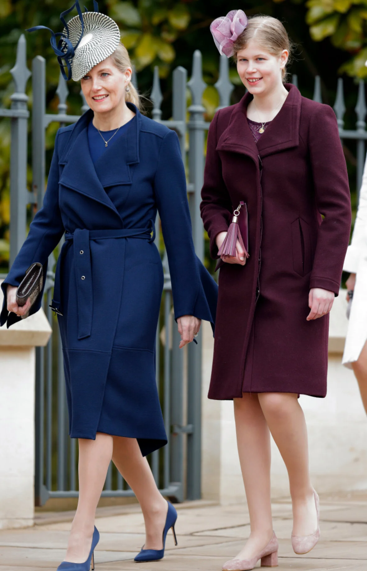 The Countess of Wessex and Lady Louise Windsor Attend Easter Sunday Service 2018