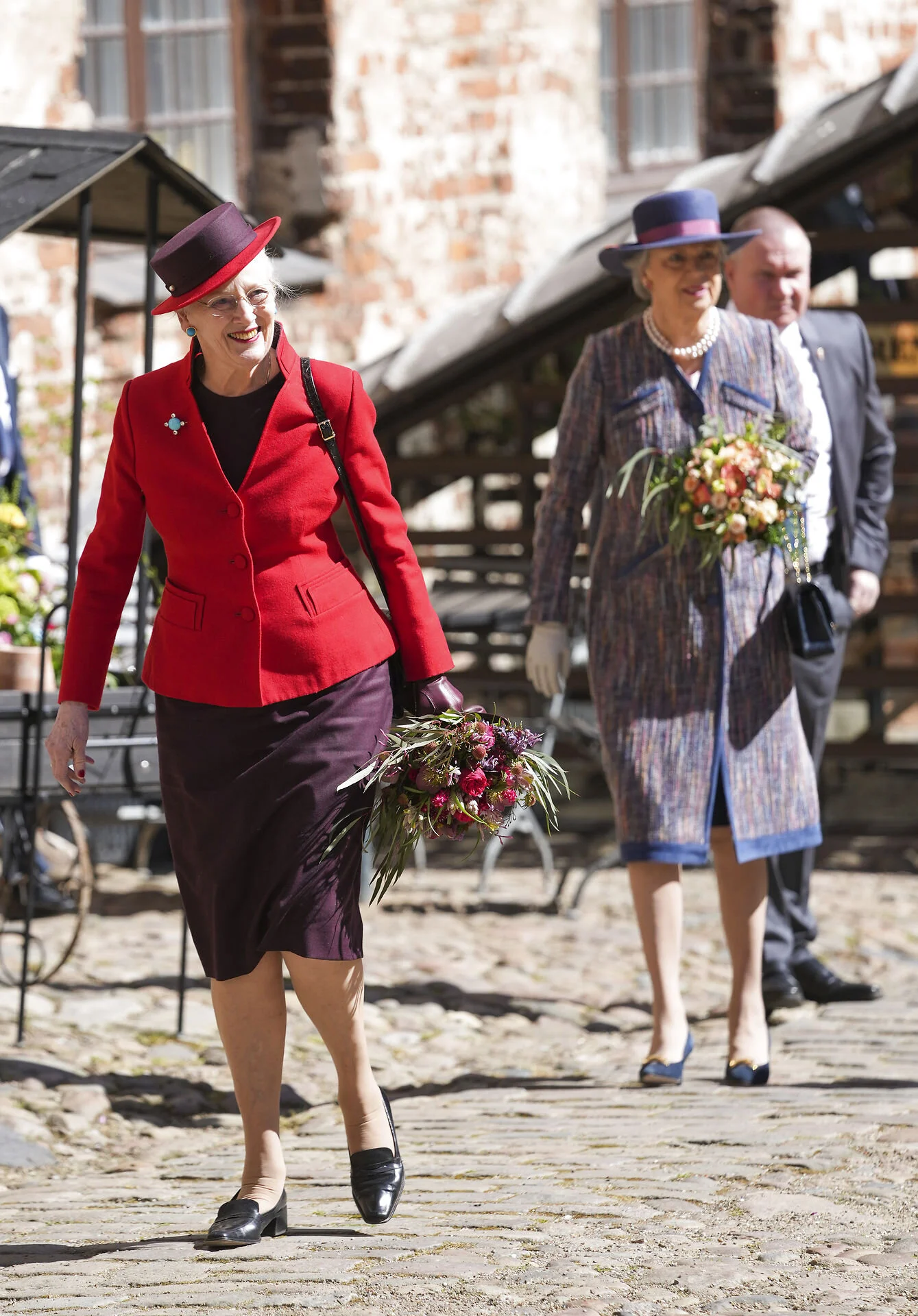 Queen Margrethe II and Princess Benedikte Open Koldinghus