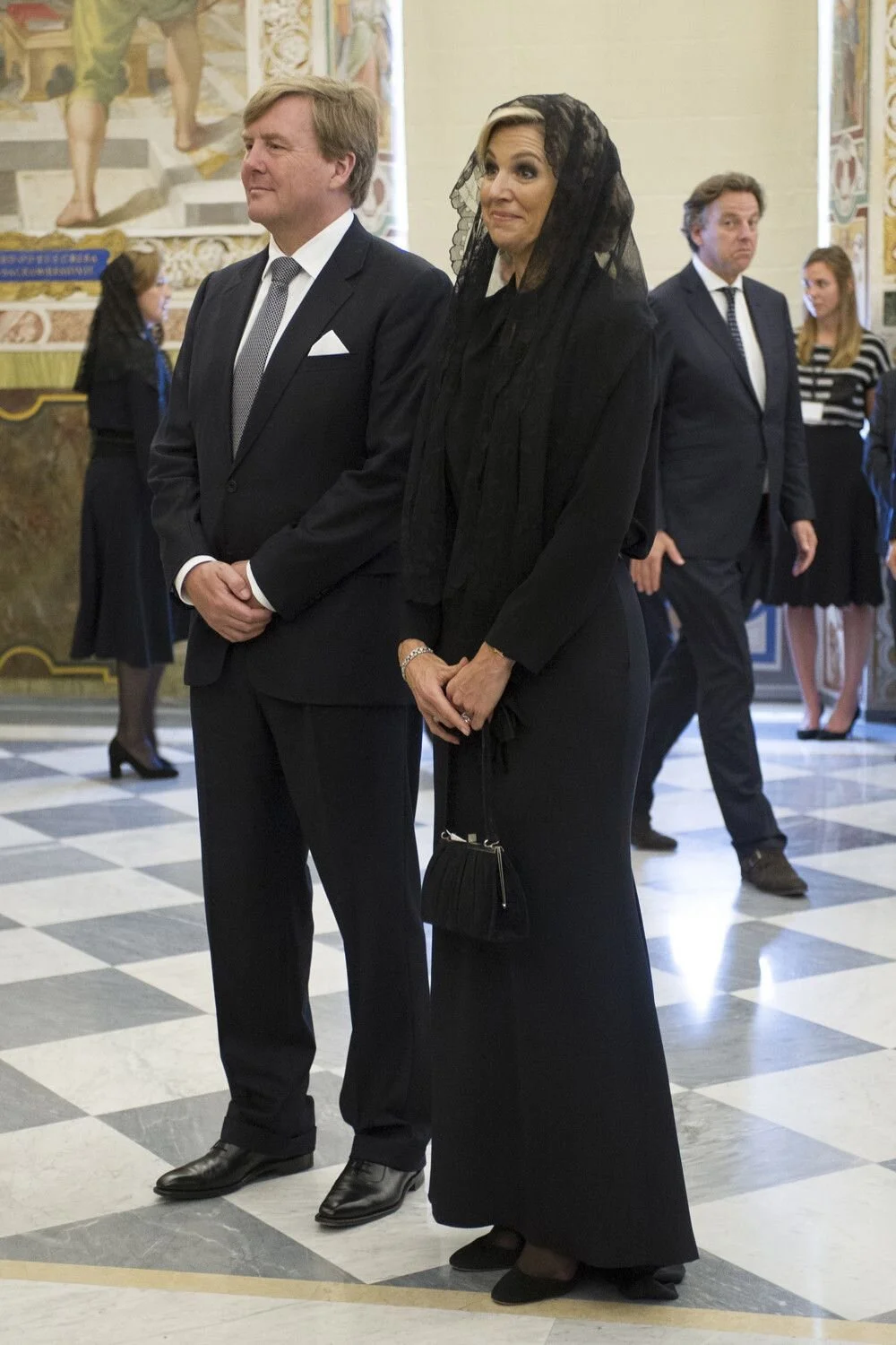 Pope Francis Receive the King and Queen of the Netherlands