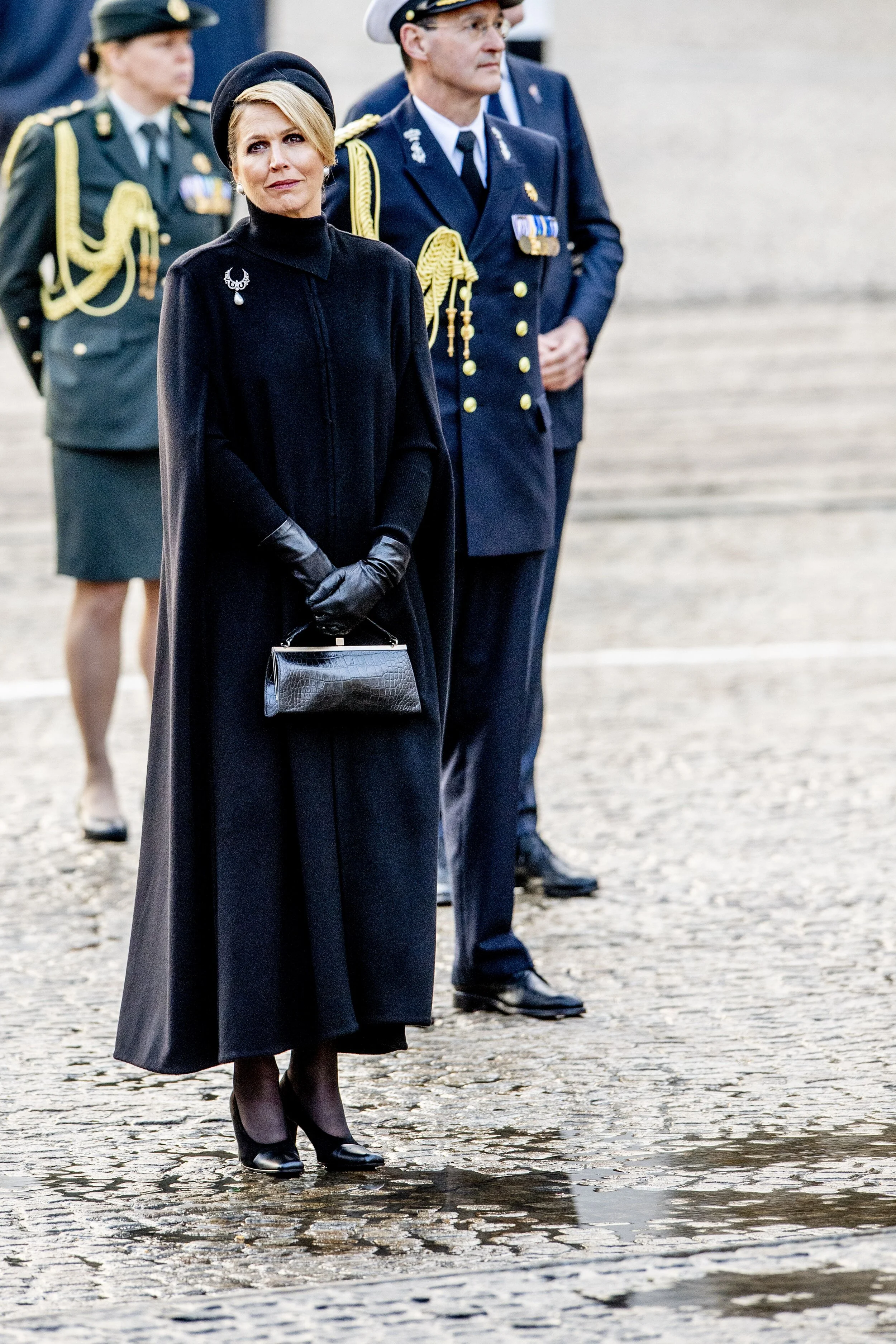 The King and Queen of the Netherlands Attend National Remembrance Day Ceremony 2021
