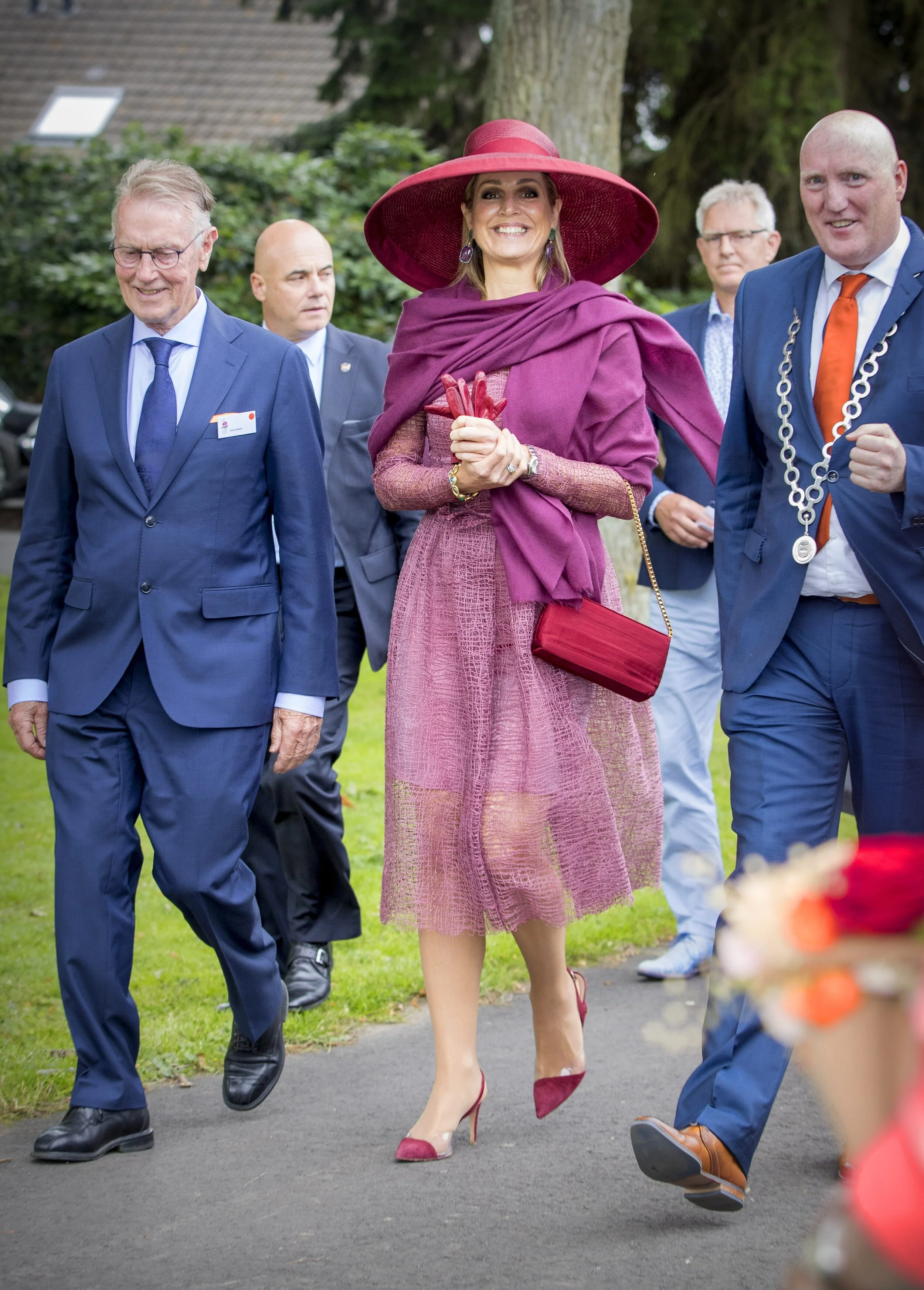 Queen Maxima Attends Dutch Rose Association's National Symposium