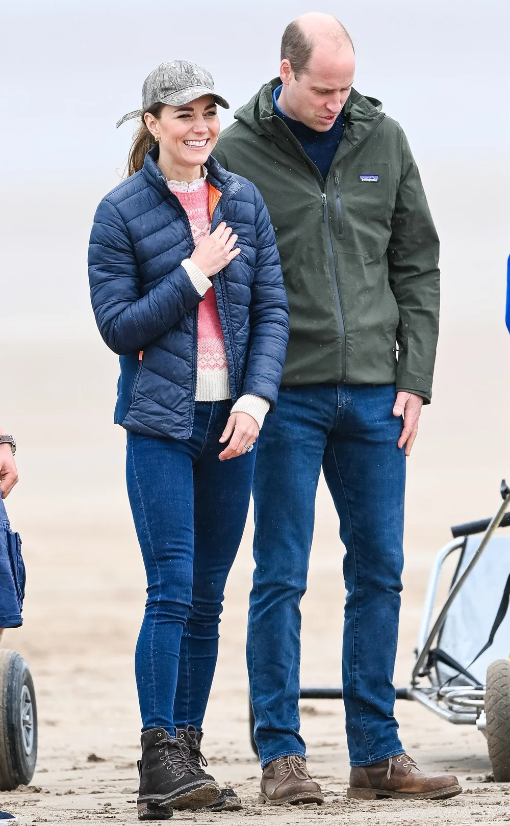 The Earl and Countess of Strathearn on West Sands Beach — Royal