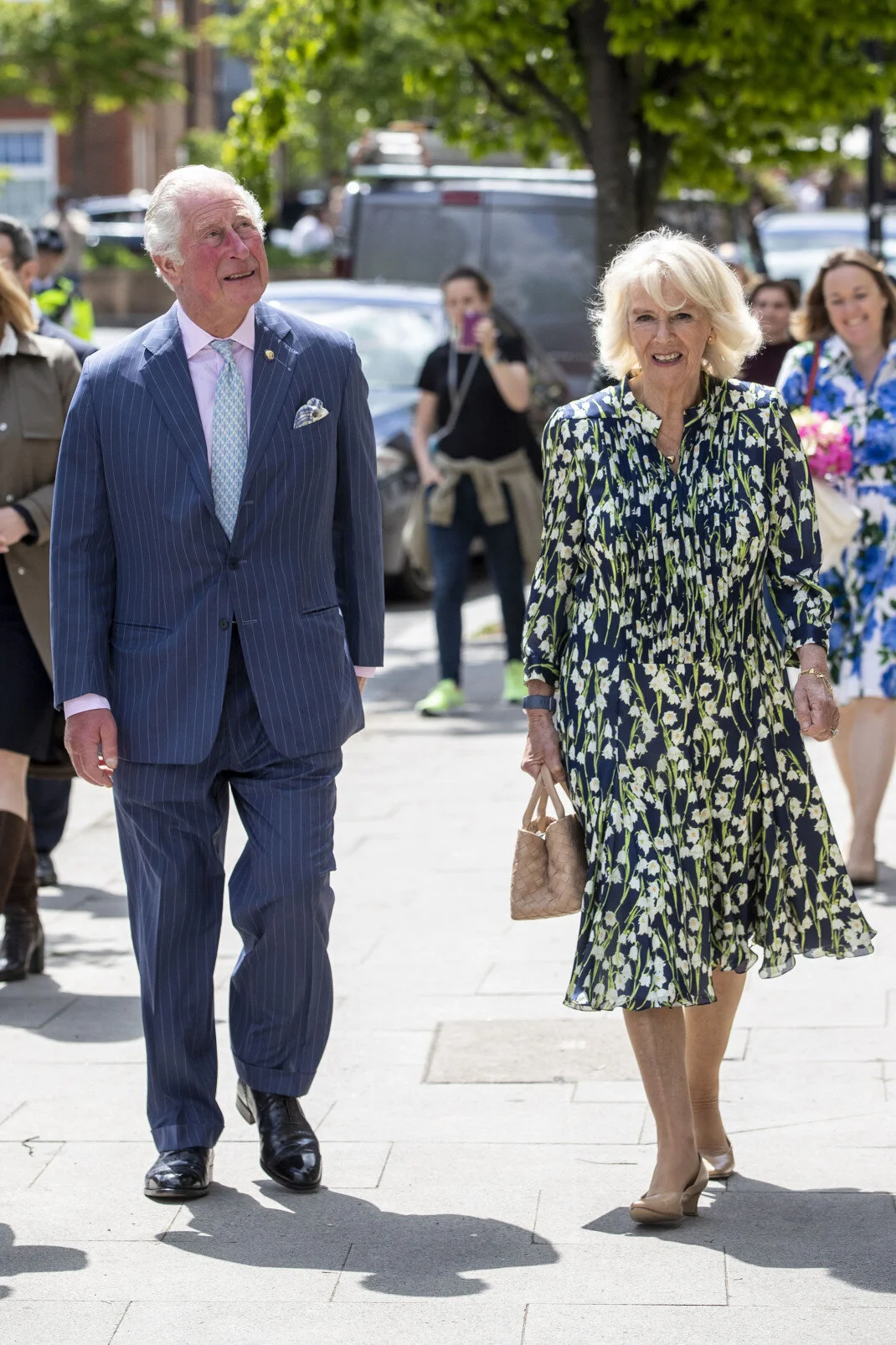 The Prince of Wales and the Duchess of Cornwall Visit Clapham