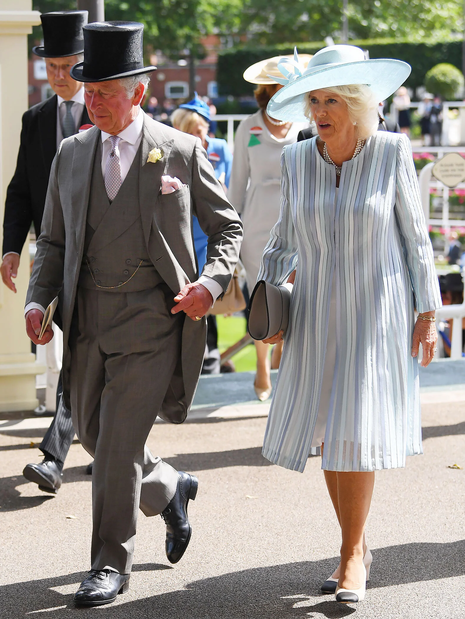 The Prince of Wales and the Duchess of Cornwall Attend Royal Ascot 2021 Day 1