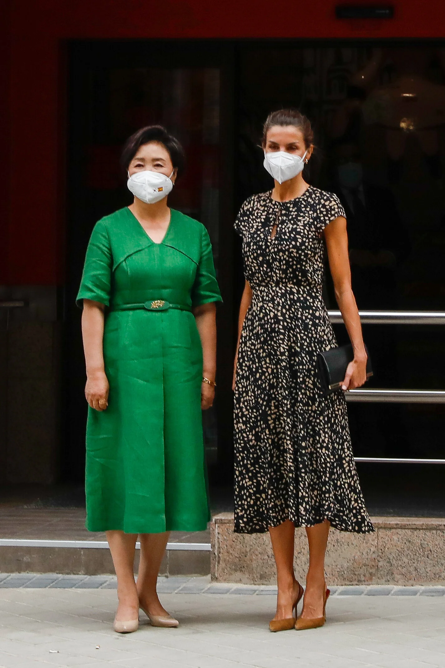 Queen Letizia and Ms. Kim Jung-Sook Visit ONCE Foundation