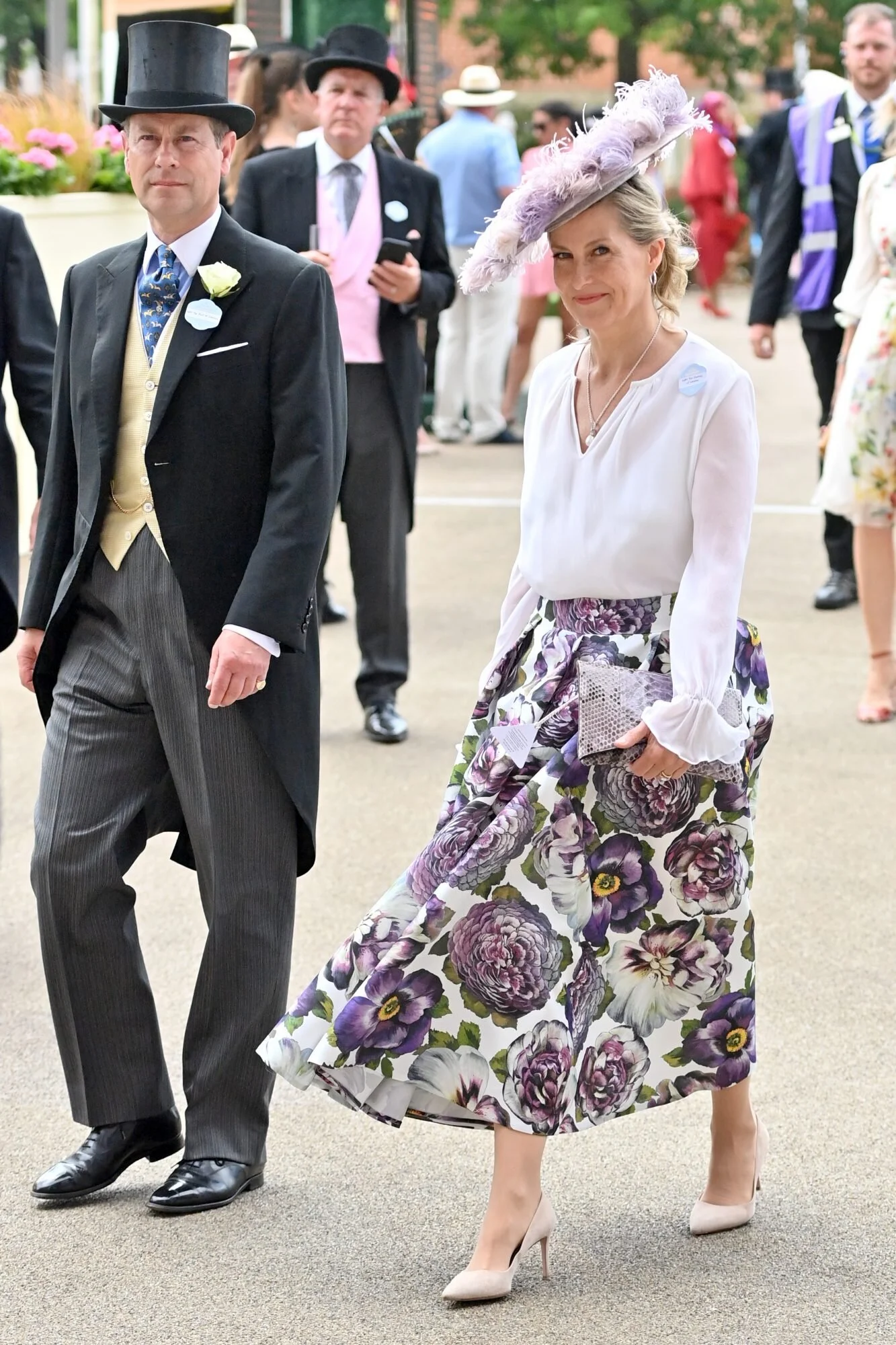The Earl and Countess of Wessex Attend Royal Ascot 2021 Day 2