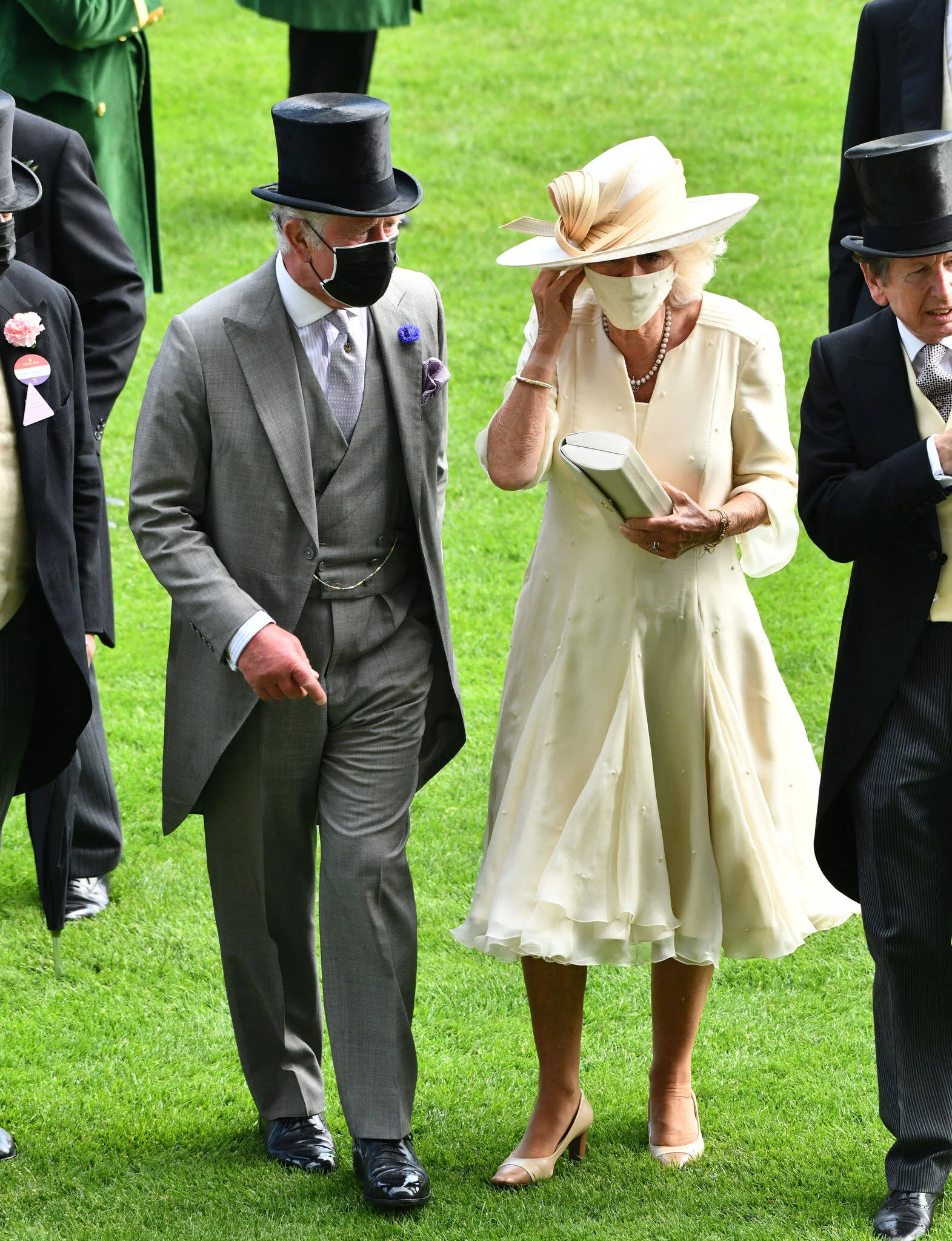 The Prince of Wales and the Duchess of Cornwall Attend Royal Ascot 2021 Day 2