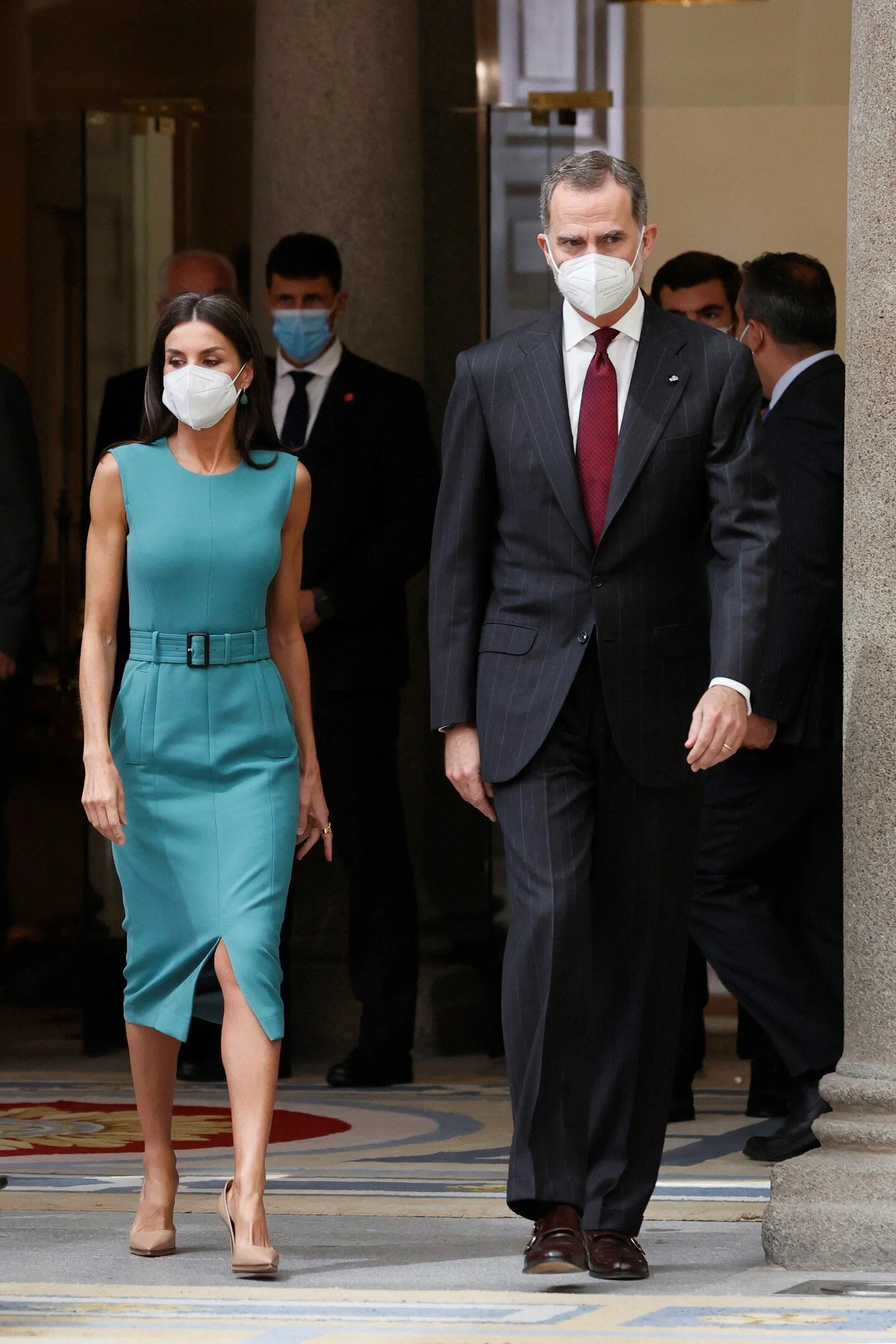 The King and Queen of Spain Deliver Gold Medal for Merit in Fine Arts