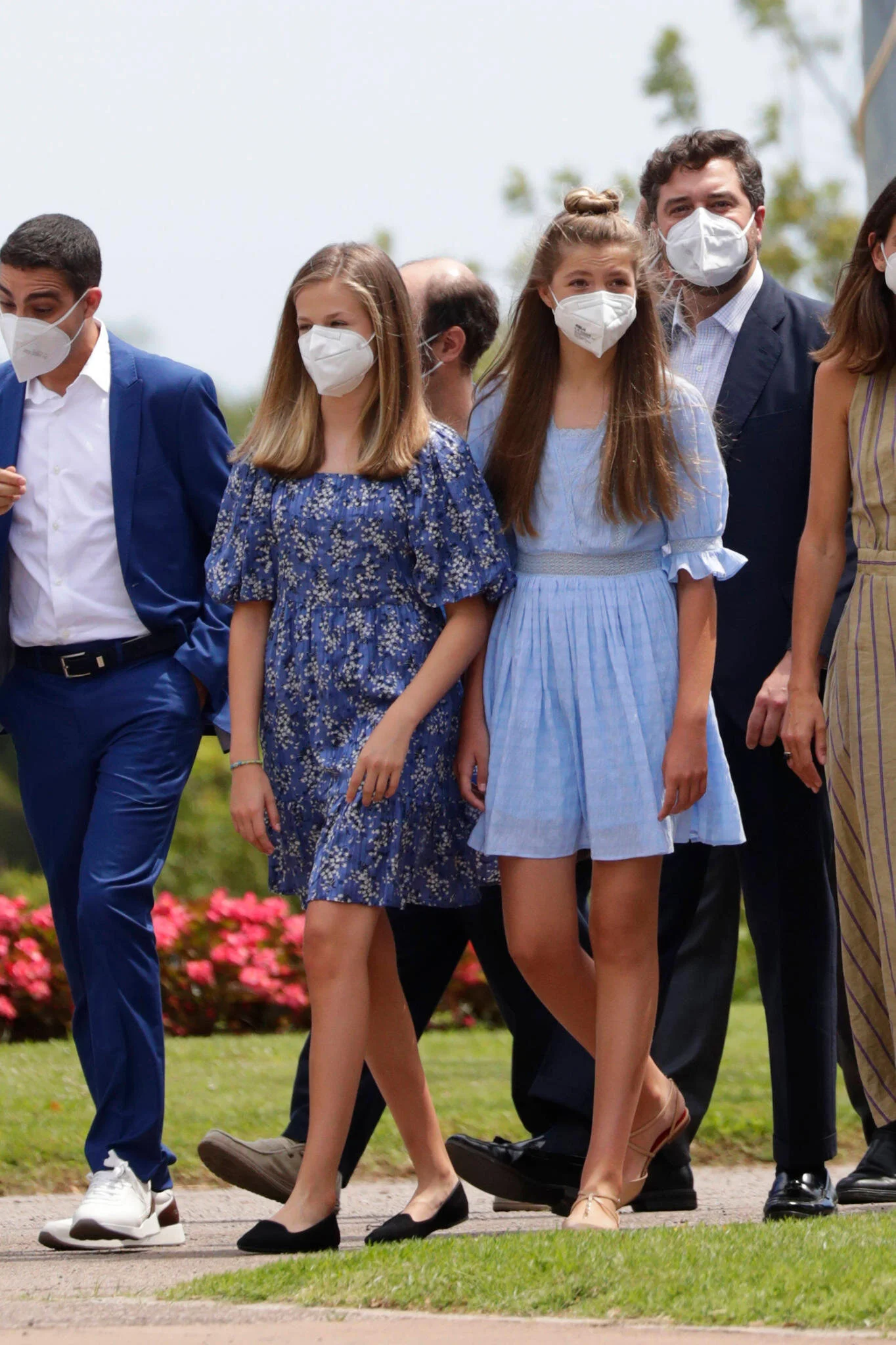 The Princess of Asturias and Infanta Sofia Meet with Princesa de Girona Laureates