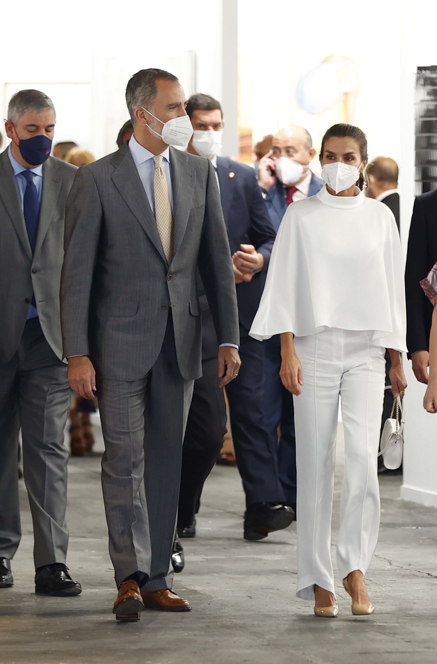 The King and Queen of Spain Attend Opening of ARCO 2021