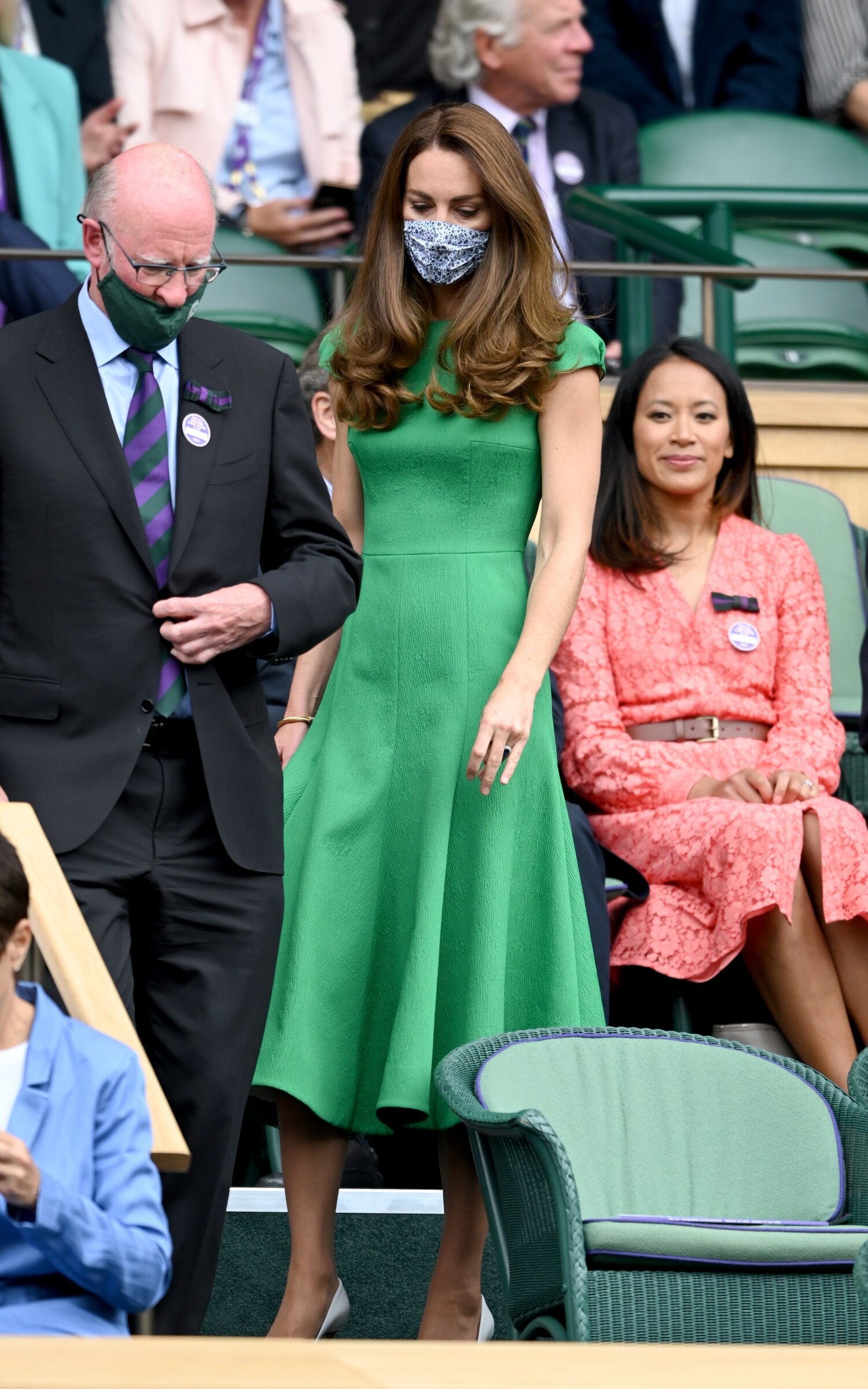 The Duke and Duchess of Cambridge Attend Ladies' Singles Final Match of ...