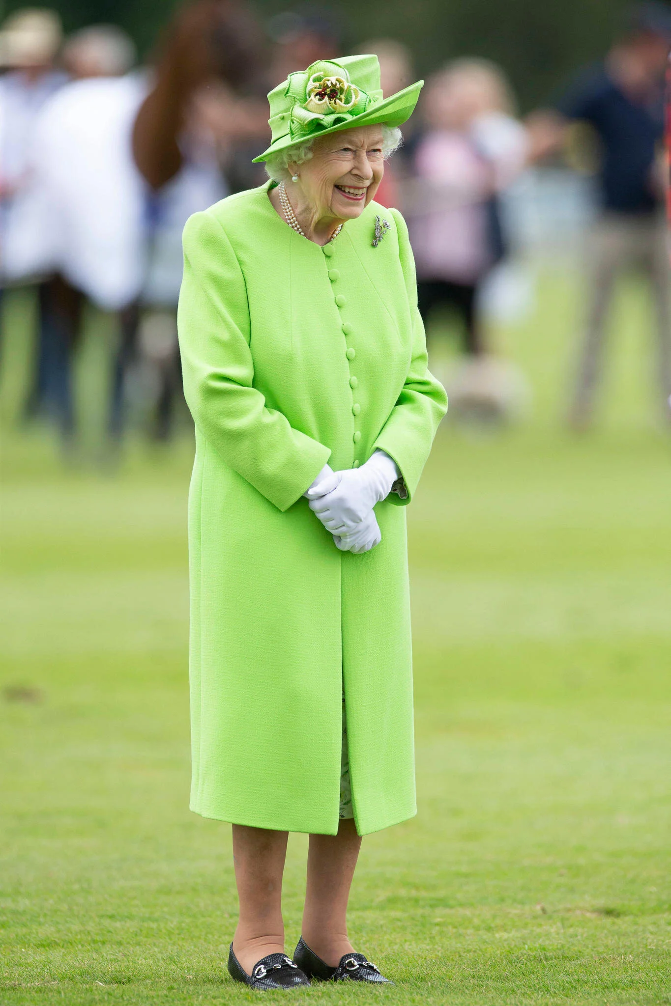Queen Elizabeth II Attends Royal Windsor Cup 2021 Final