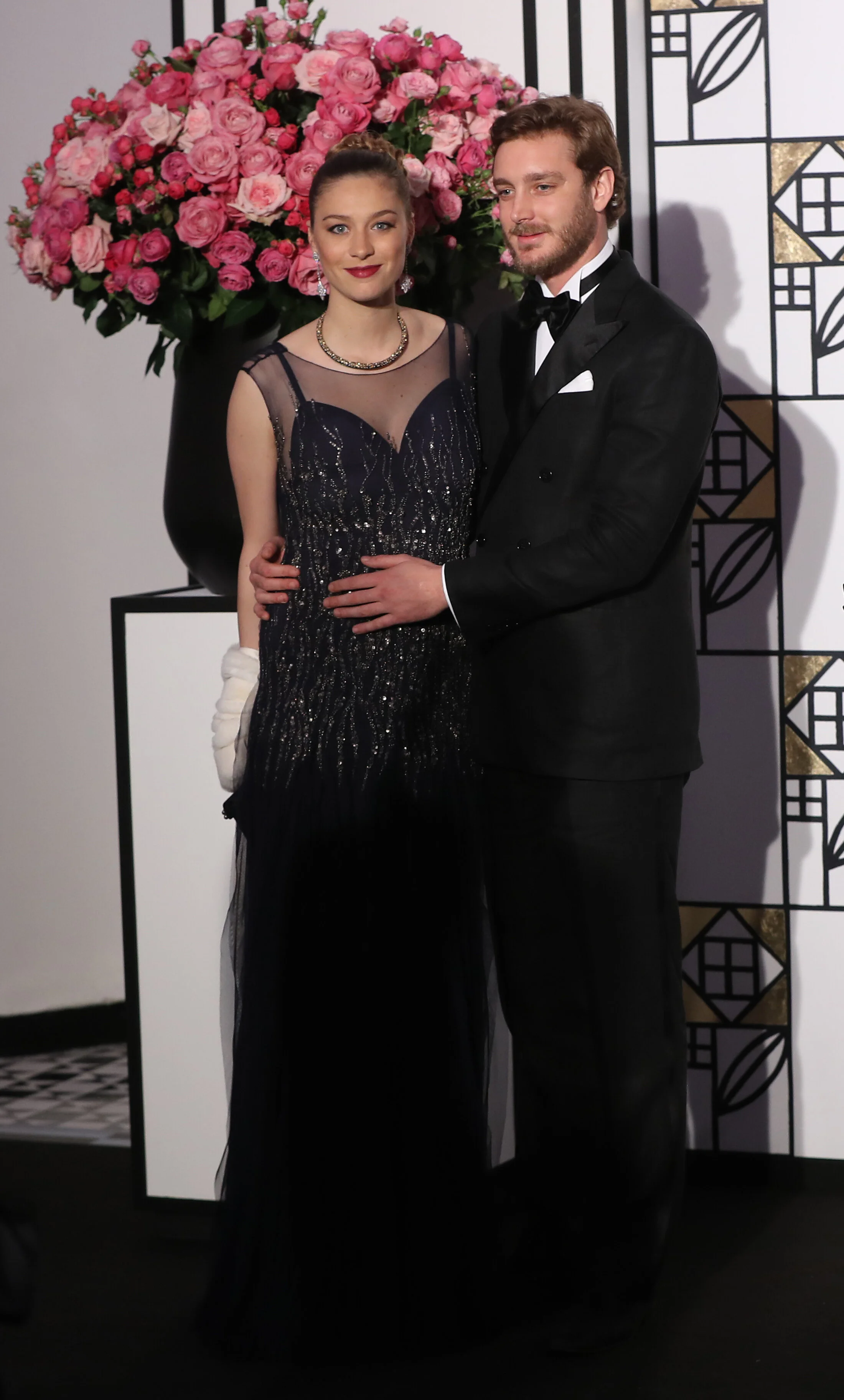 Pierre Casiraghi and Beatrice Borromeo Attend Rose Ball 2017