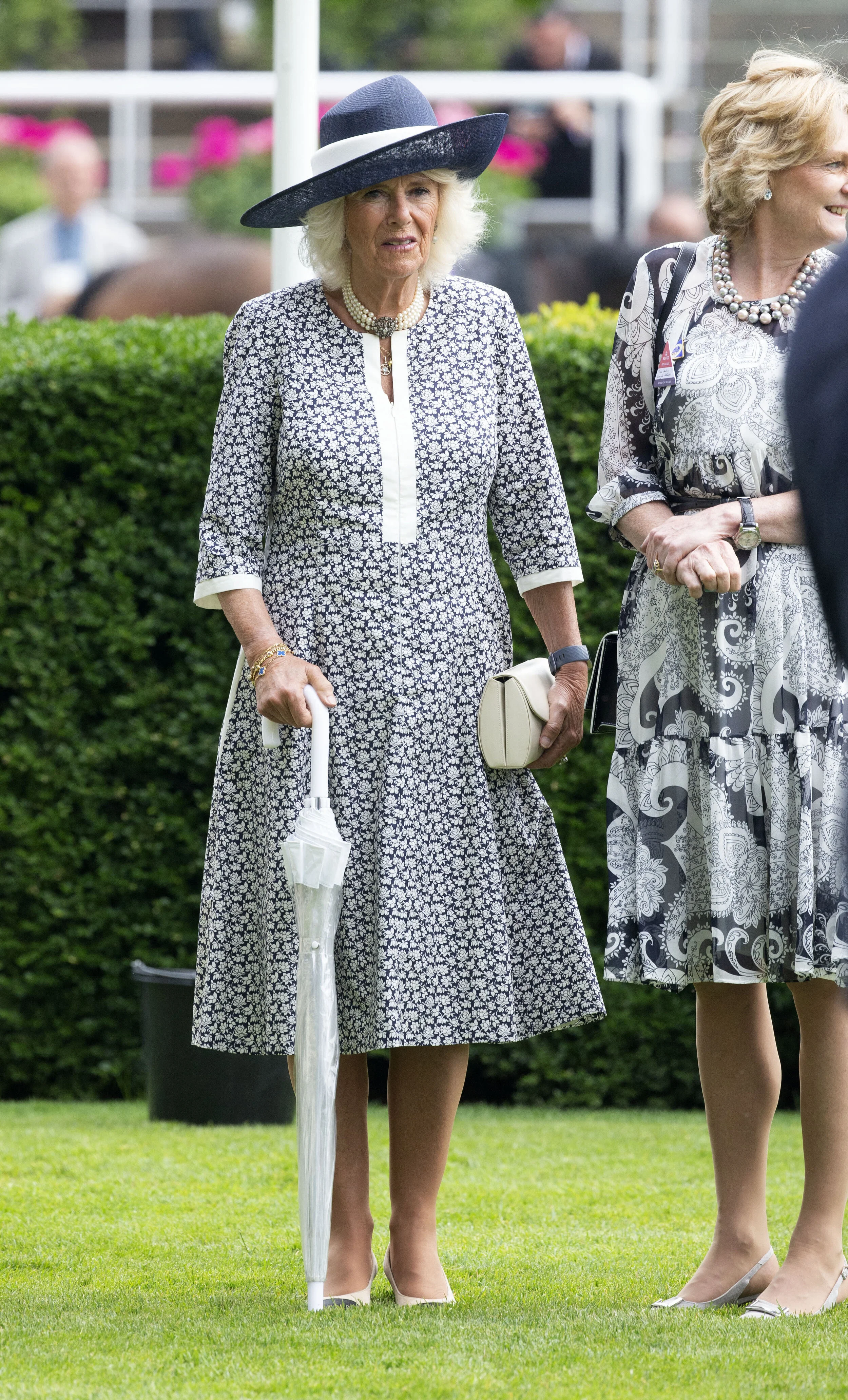The Duchess of Cornwall Attends King George Diamond Cup Weekend