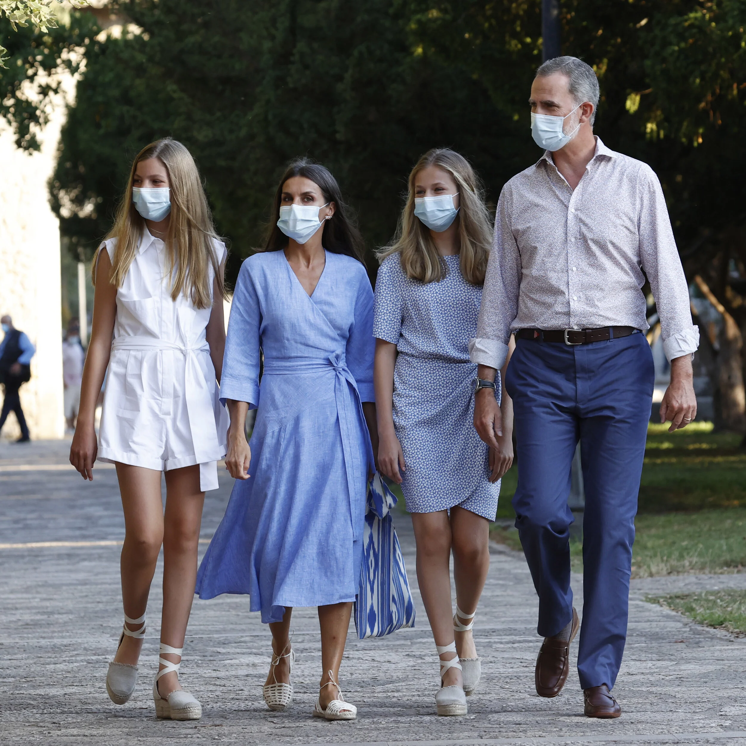 The Royal Family of Spain Visit the Serra de Tramuntana Natural Park