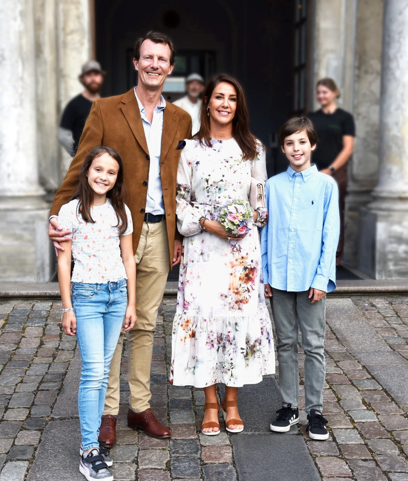 Prince Joachim and Princess Marie Attend Comedy at Grønnegårds Theatre