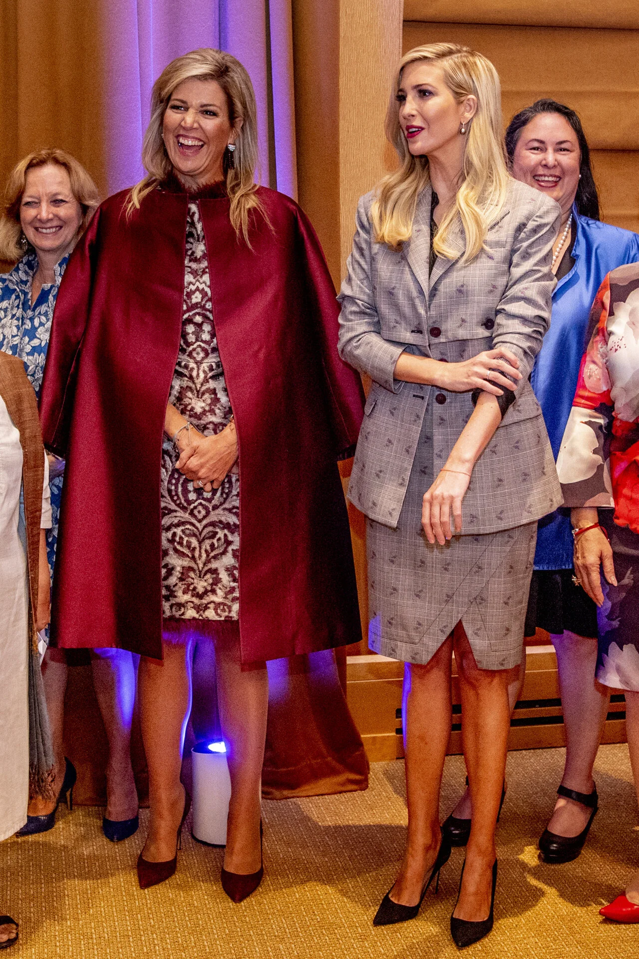 Queen Maxima Attends We-Fi Meeting