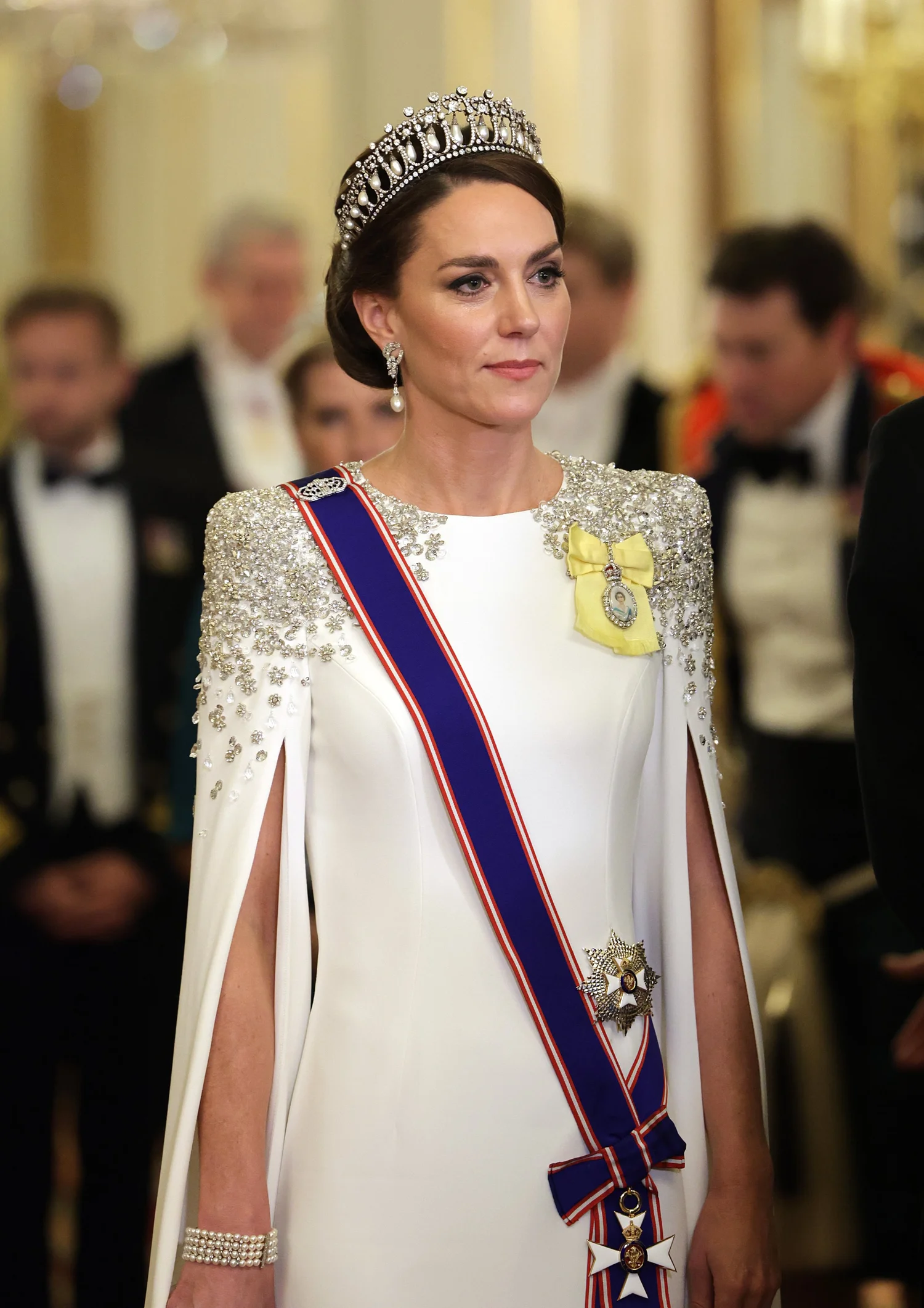 Princess From State The Prince and Princess of Wales Attend State Banquet in Honour of the ...