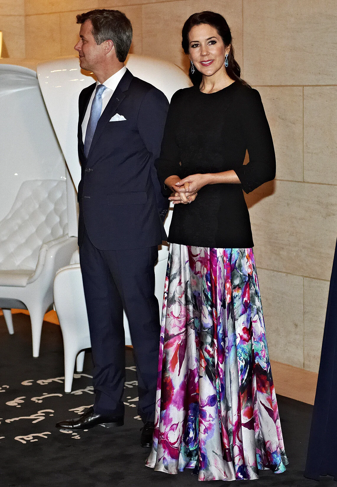 The Crown Prince and Crown Princess of Denmark Attend Dinner Celebrating the Centenary Anniversary of Copenhagen Business School