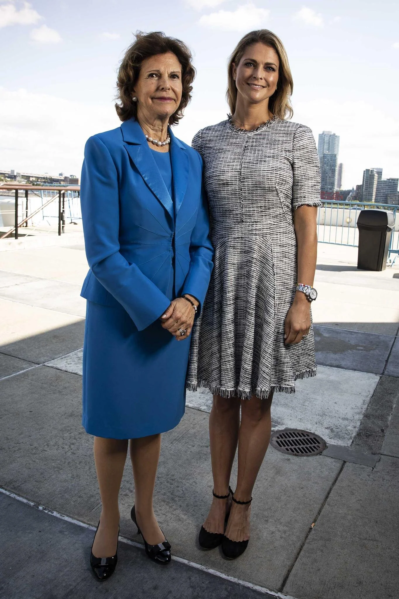 Queen Silvia and Princess Madeleine Attend World Childhood Foundation Seminar