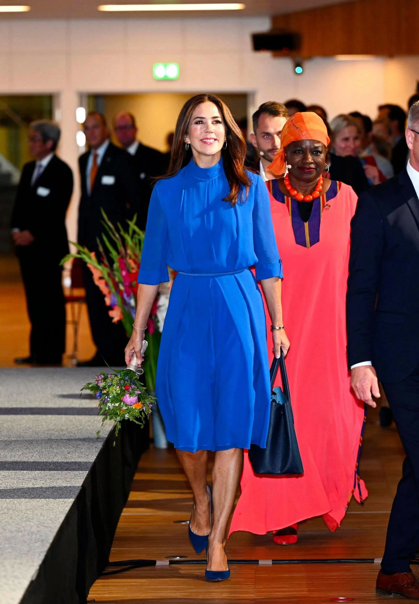 Crown Princess Mary Attends Copenhagen 2021 Human Rights Forum