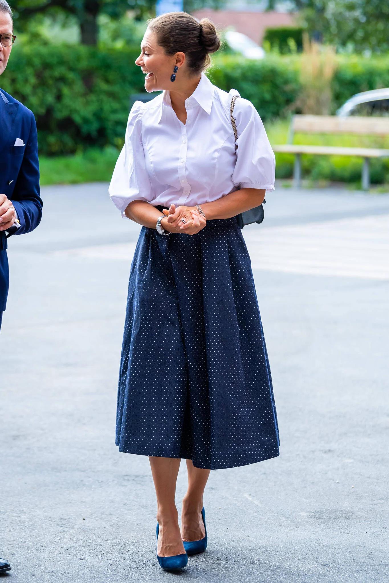 Crown Princess Victoria and Prince Daniel Visit Art Gallery Accelerator