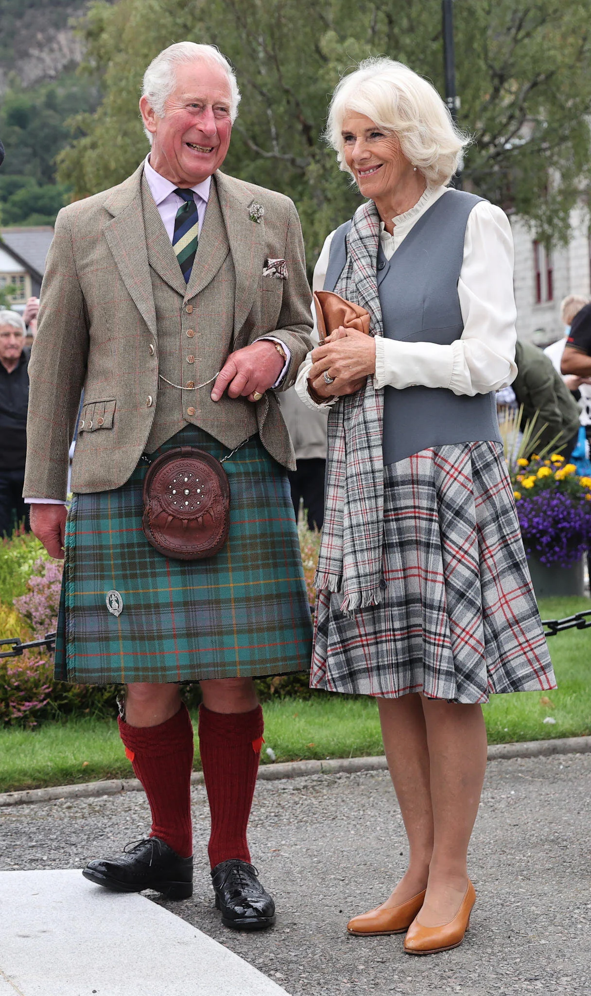 The Duke and Duchess of Rothesay Visit Ballater