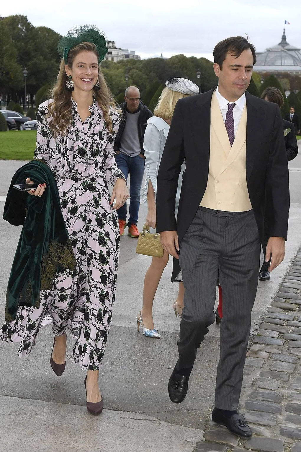 Princess Maria Anunciata Attends Wedding of Prince Jean-Christophe Napoléon and Countess Olympia von und zu Arco-Zinneberg