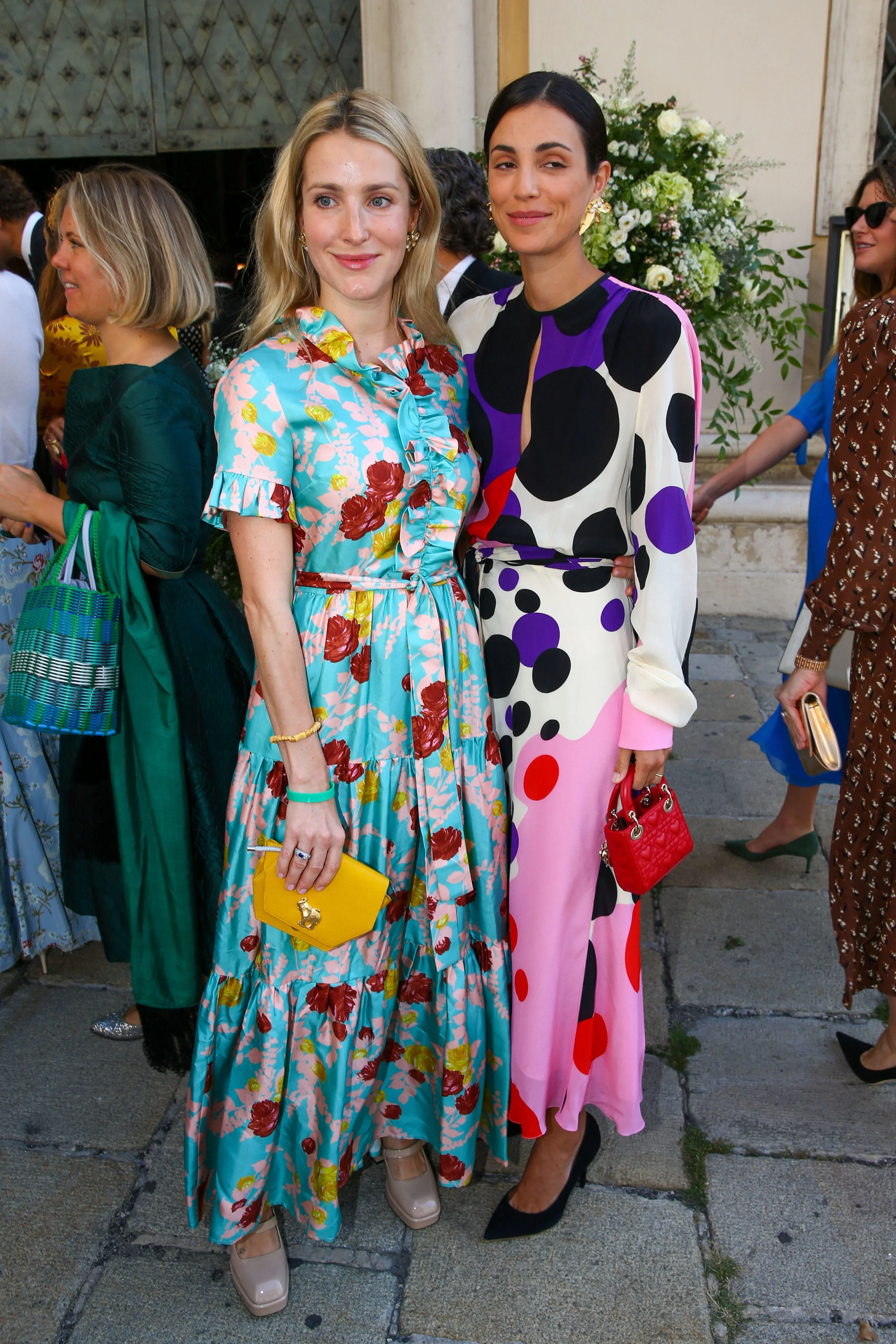 Princess Ekaterina and Princess Alessandra Attend Wedding of Princess Maria Anunciata