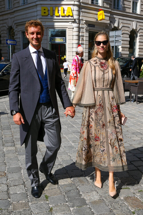 Pierre Casiraghi and Beatrice Borromeo Attend Wedding of Princess Maria ...