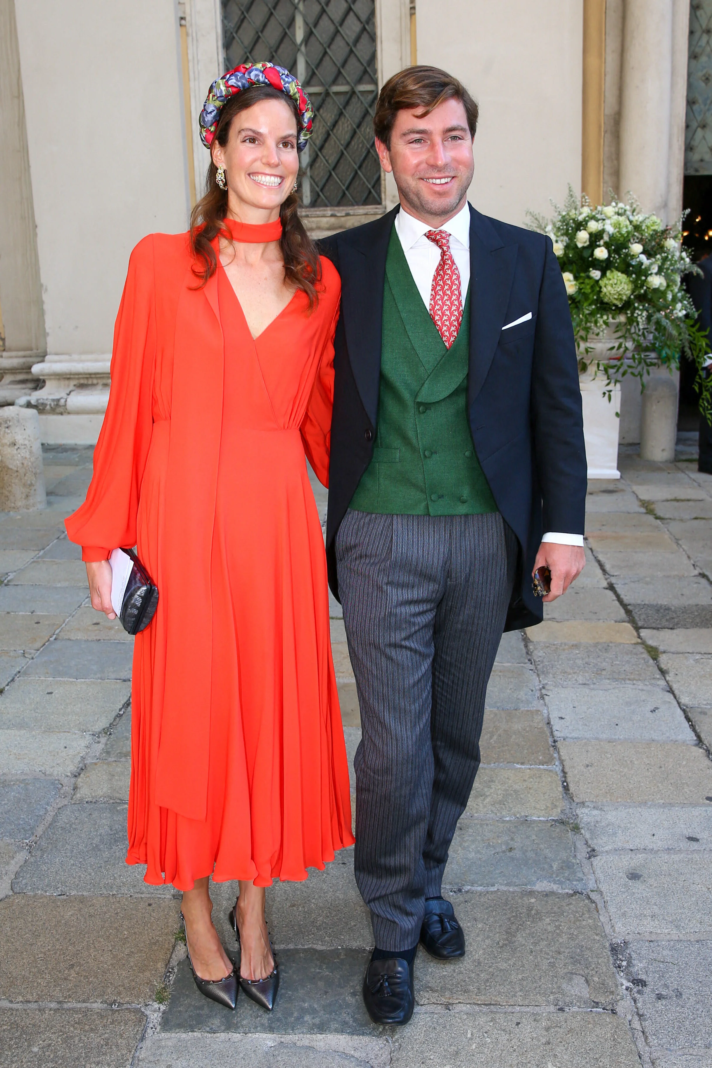 Princess Marie-Astrid Attends Wedding of Princess Maria Anunciata