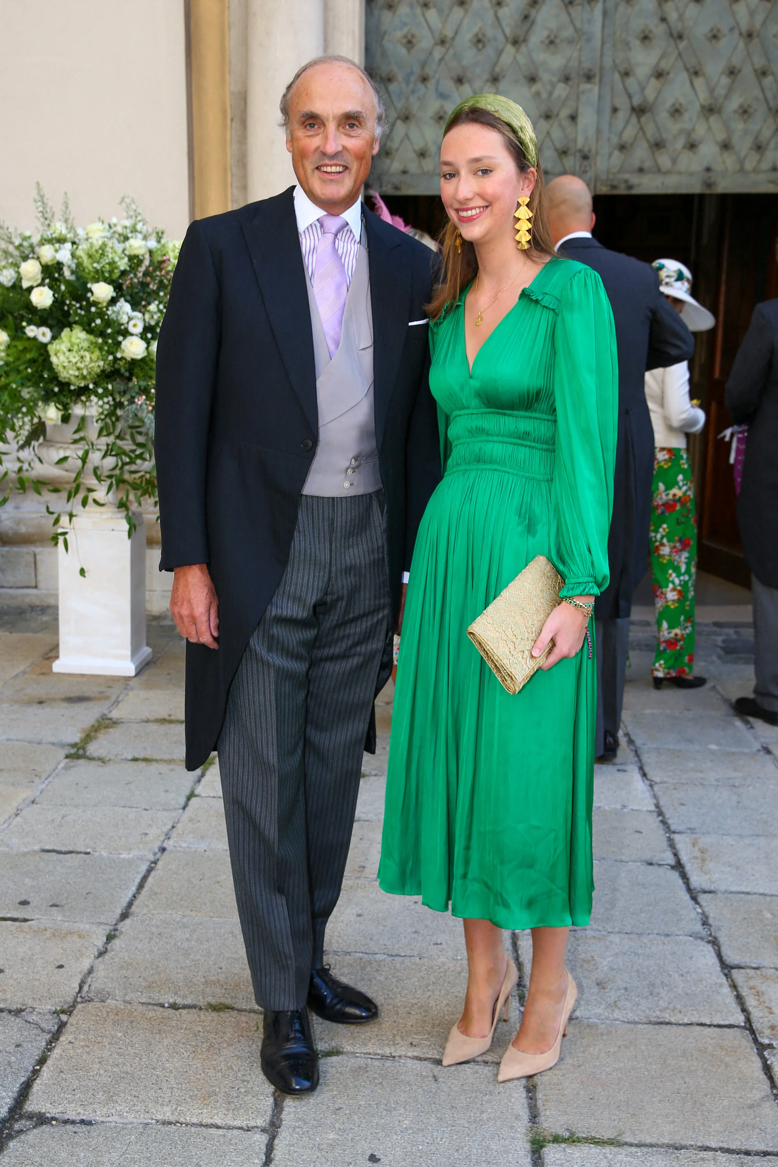 Princess Laetitia Maria Attends Wedding of Princess Maria Anunciata