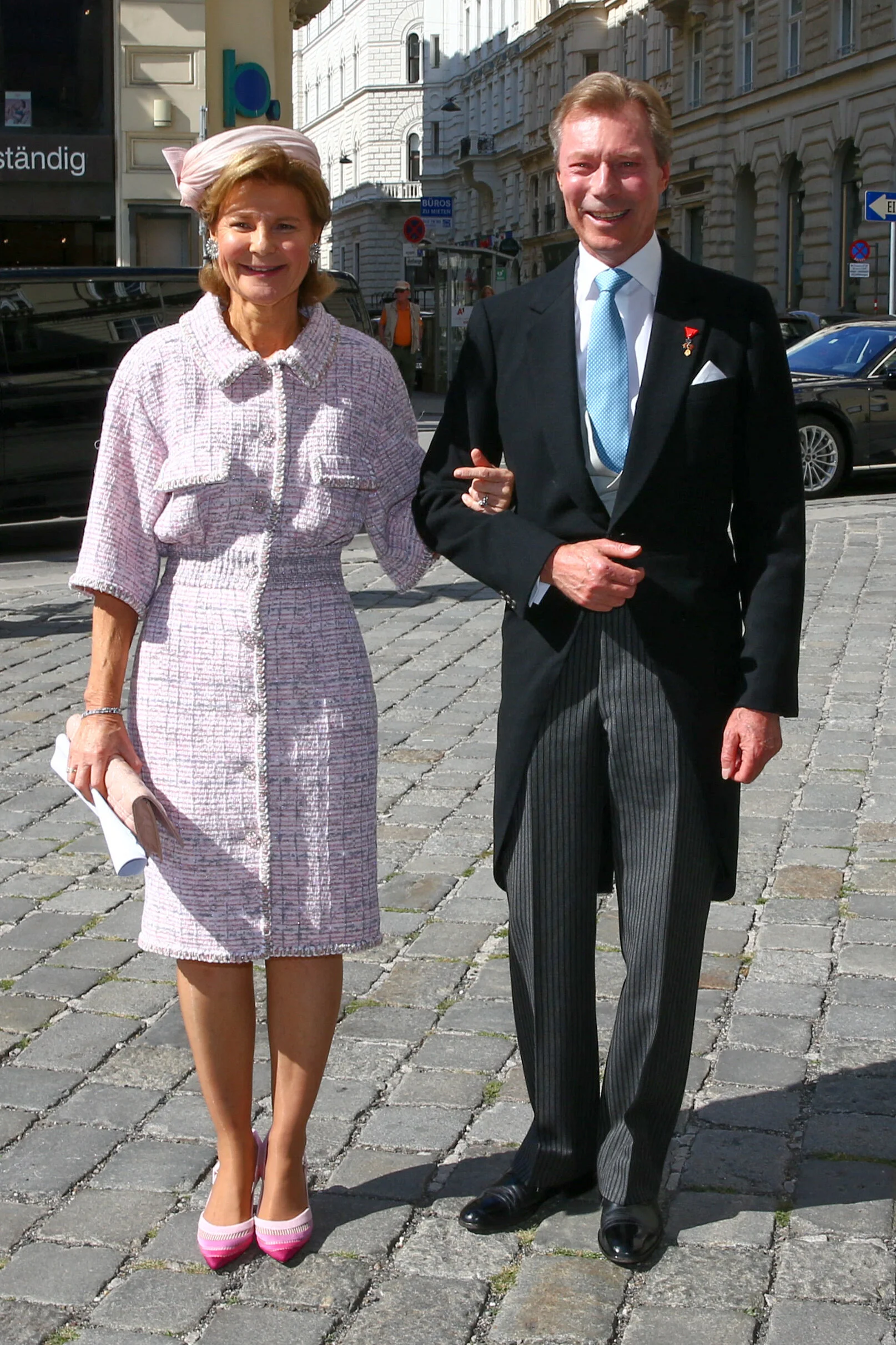 Princess Margaretha Attends Wedding of Princess Maria Anunciata