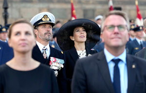 The Crown Prince and Crown Princess of Denmark Mark Flag Day 2021 ...