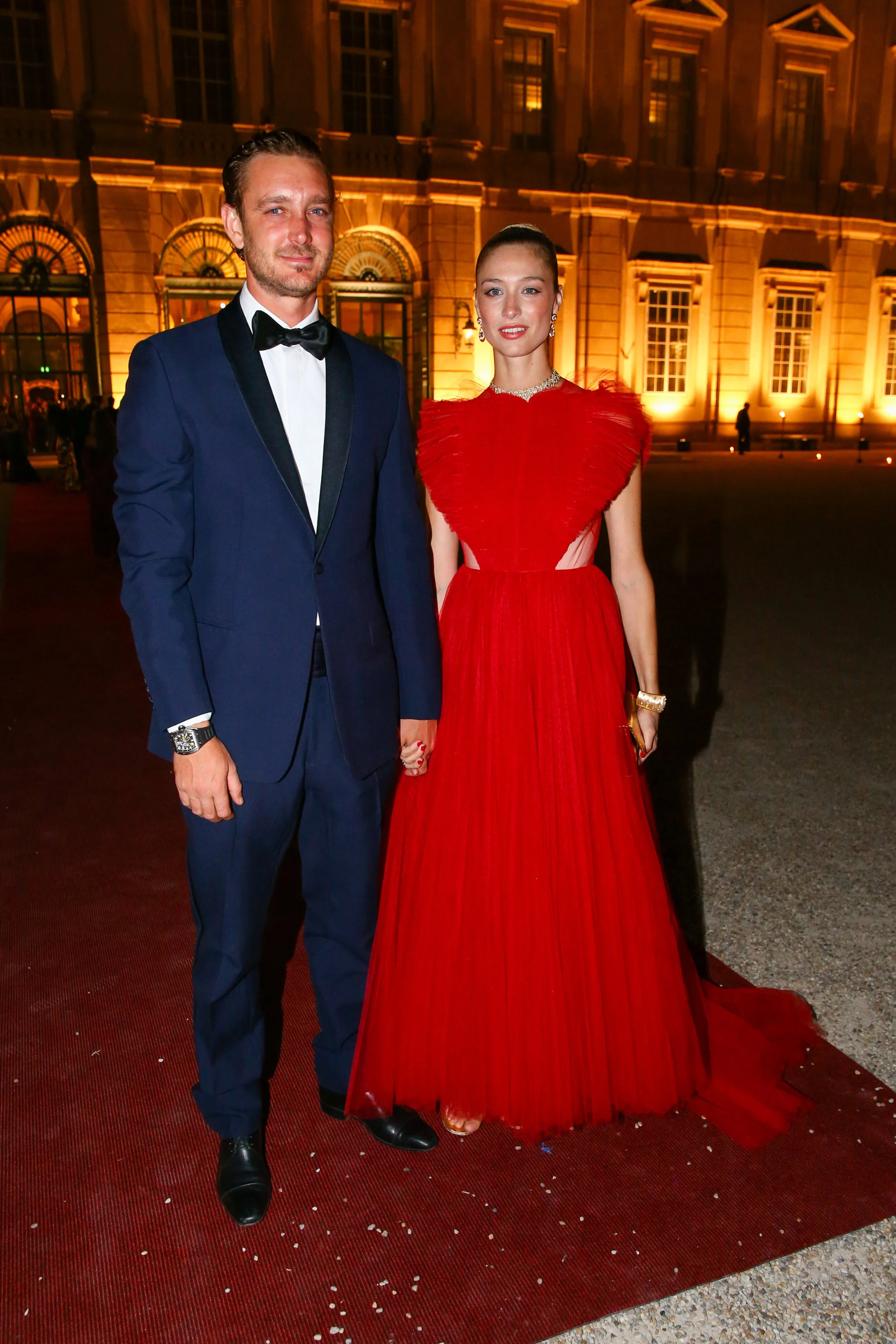 Pierre Casiraghi and Beatrice Borromeo Attend Wedding Reception of Princess Maria Anunciata