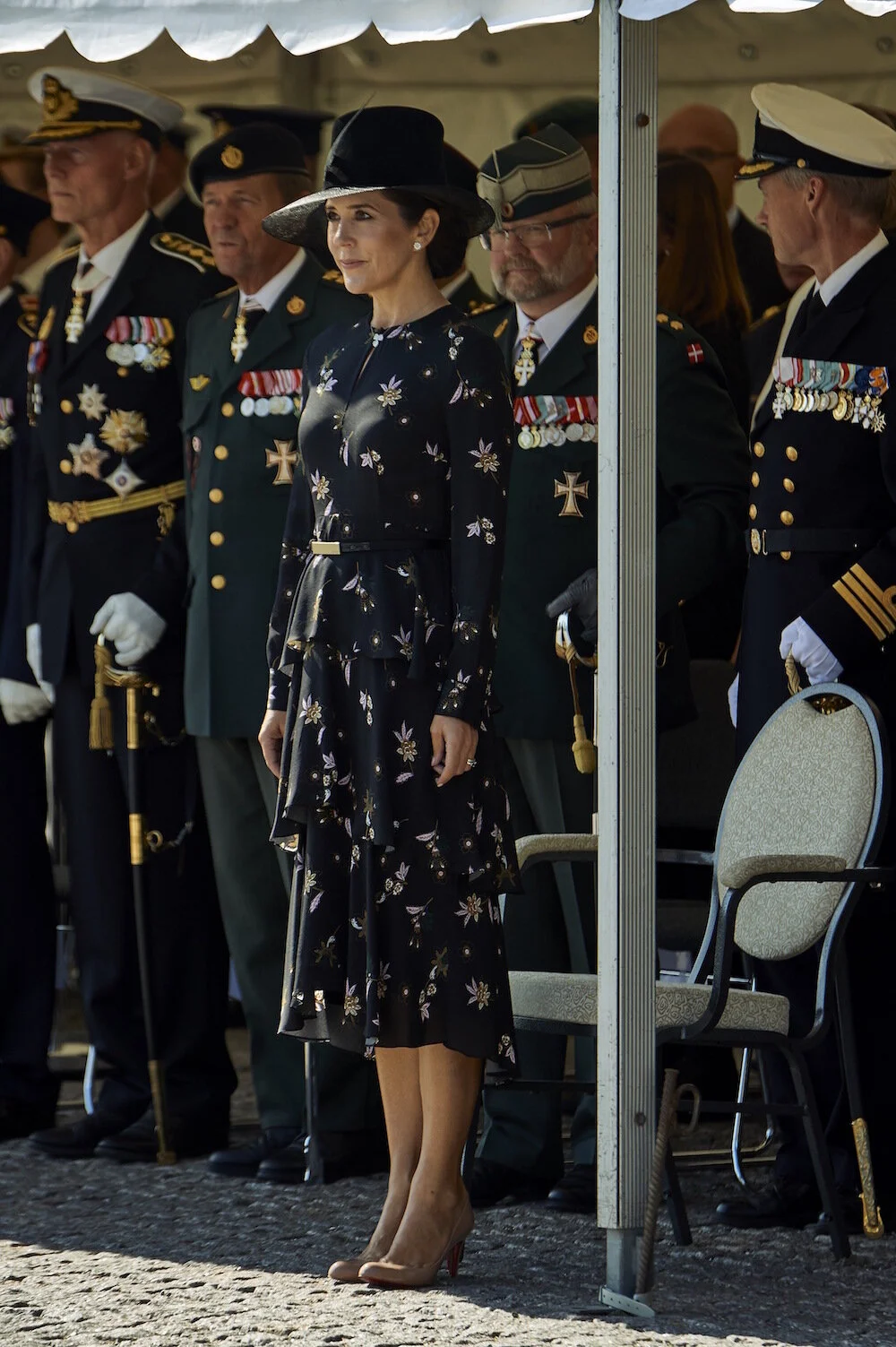 Crown Princess Mary Marks Flag Day 2018