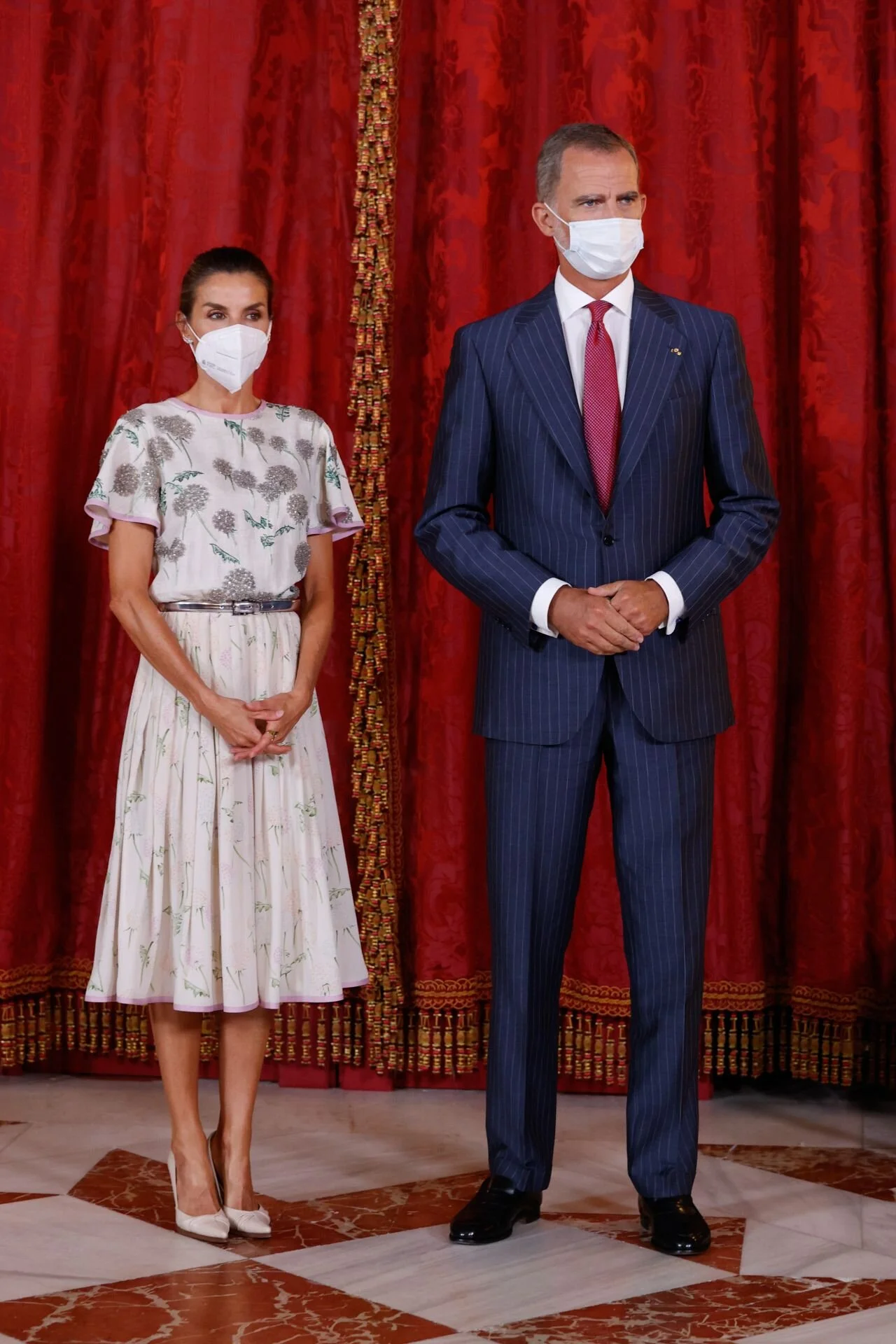 The King and Queen of Spain Host Luncheon for the President of Chile