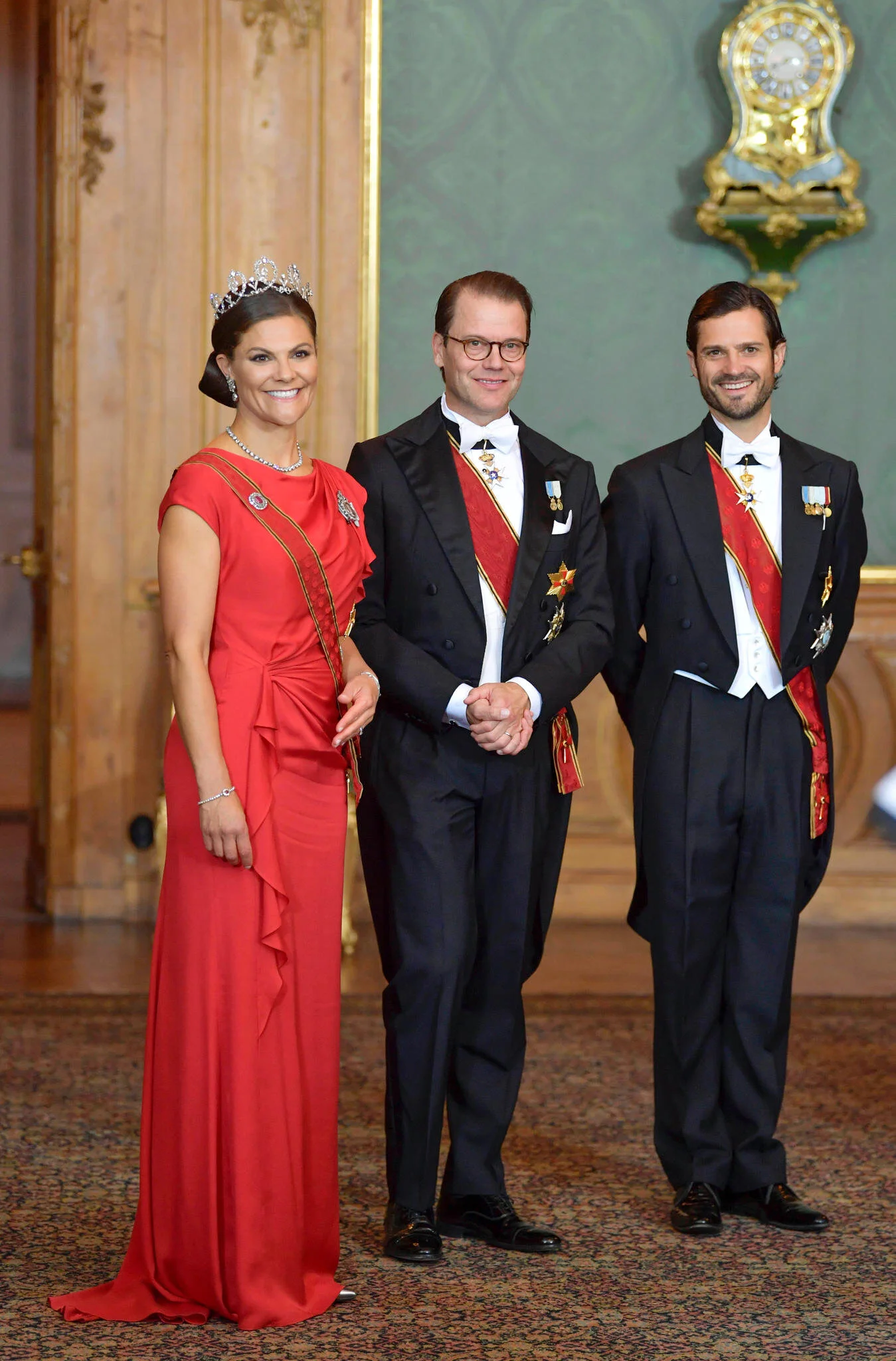 Crown Princess Victoria Attends State Banquet in Honour of the President and First Lady of Germany