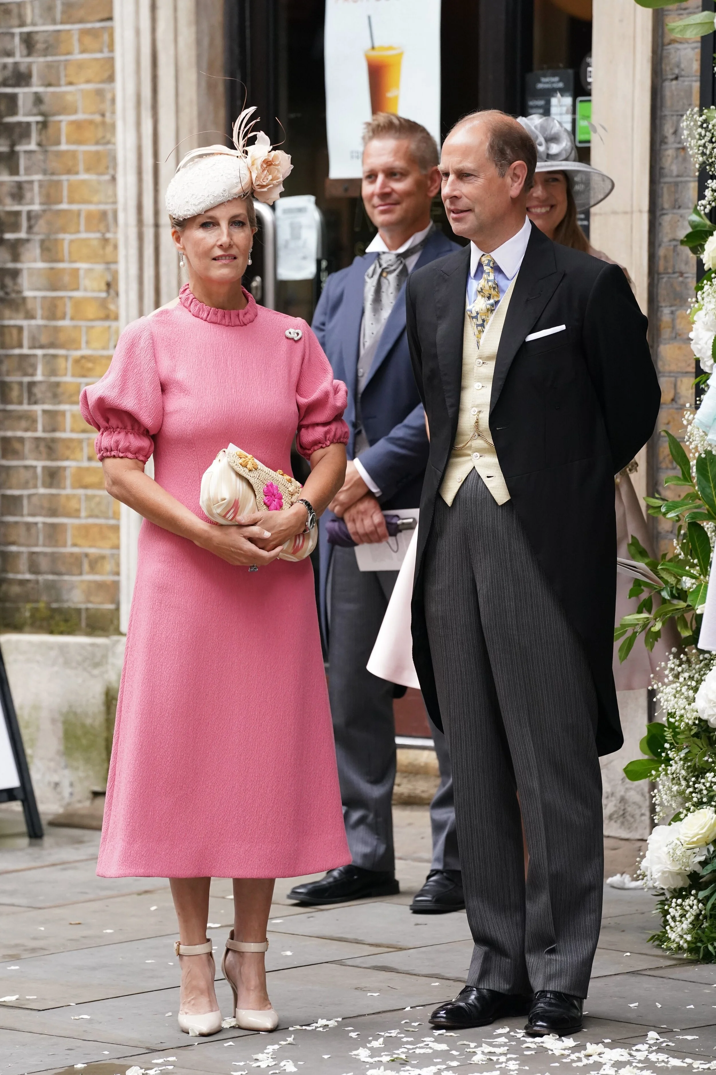 The Earl and Countess of Wessex Attend Wedding of Flora Alexandra Ogilvy and Timothy Vesterberg